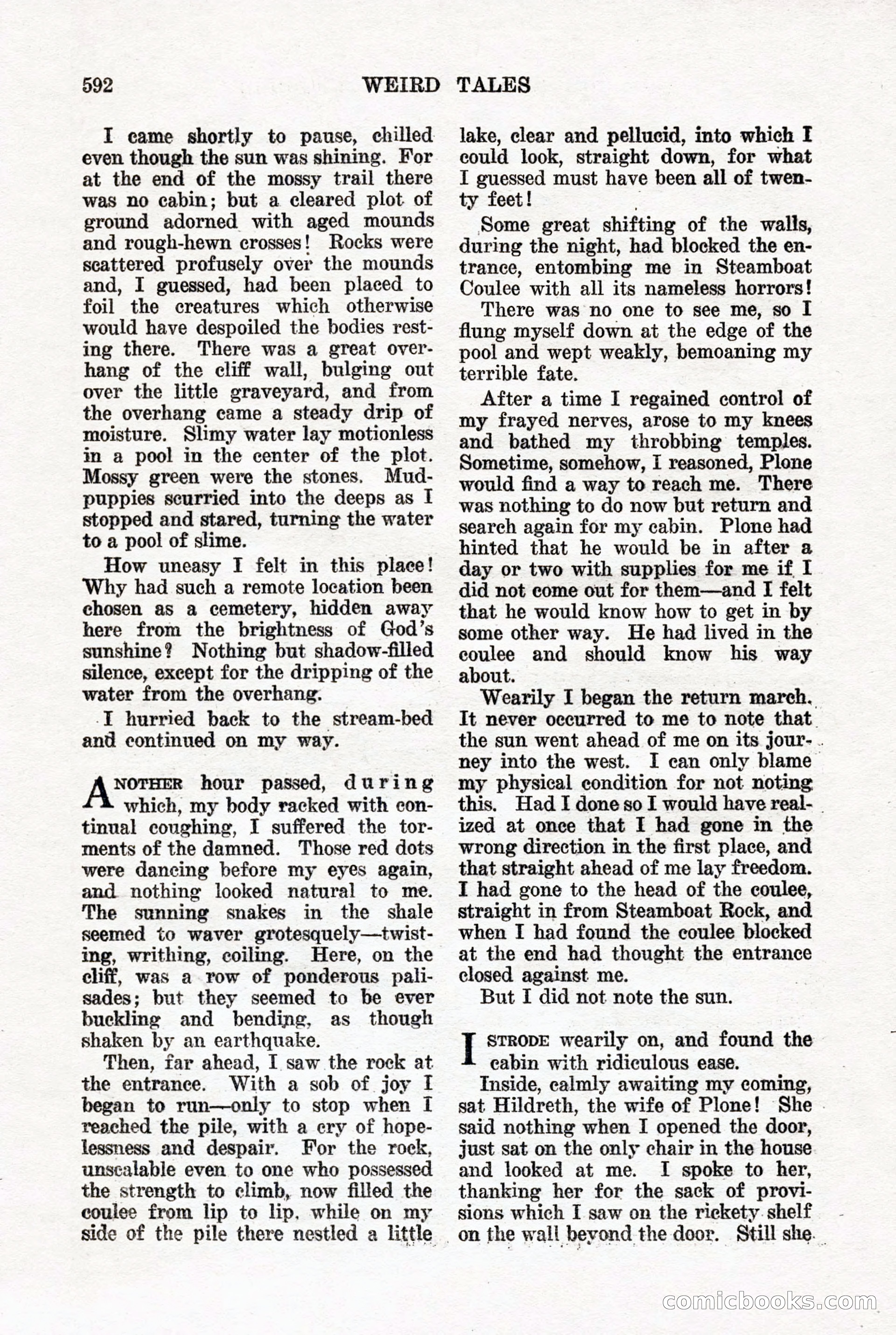 Weird Tales, Vol. 7, No. 5 — page 18 of 148