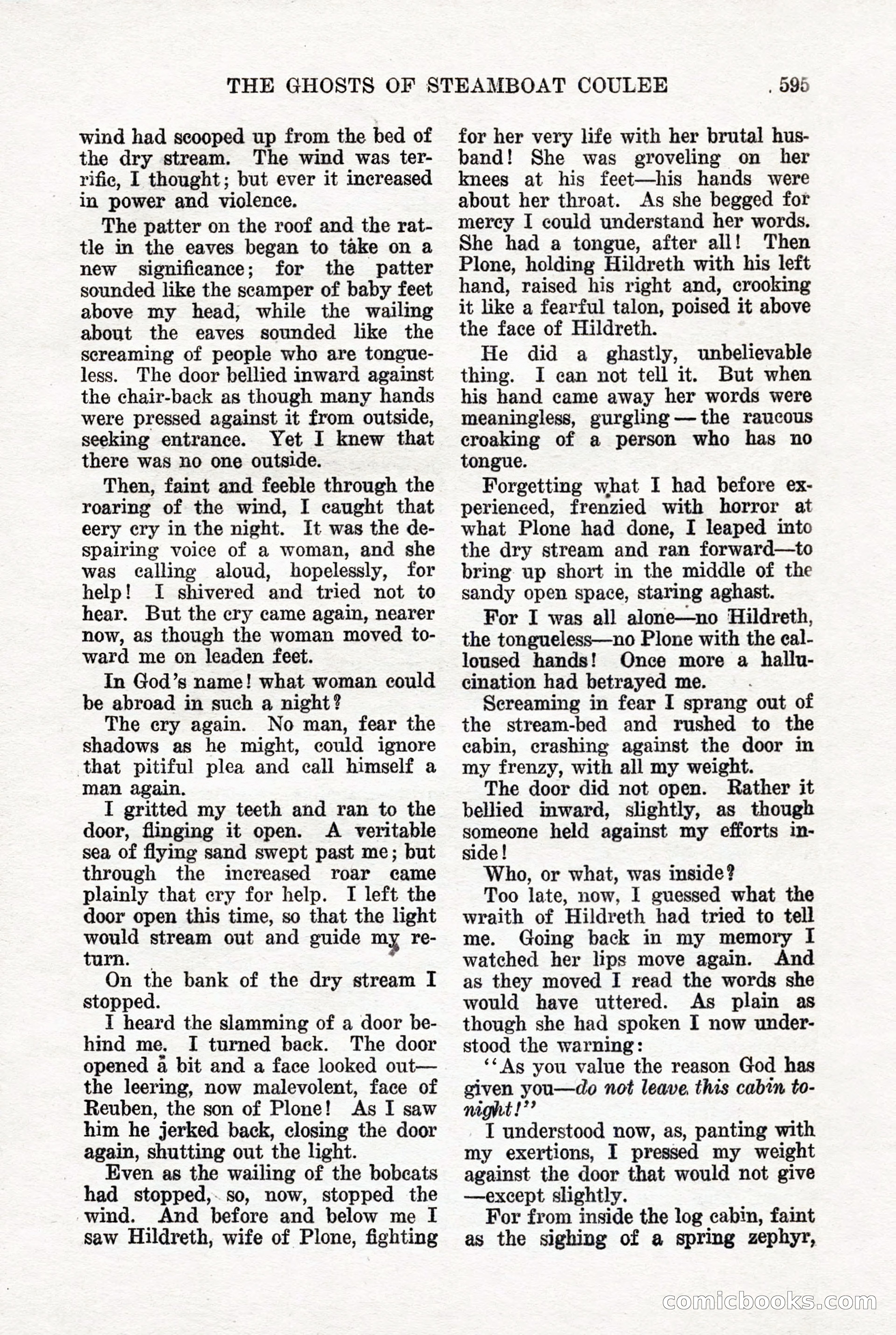 Weird Tales, Vol. 7, No. 5 — page 21 of 148