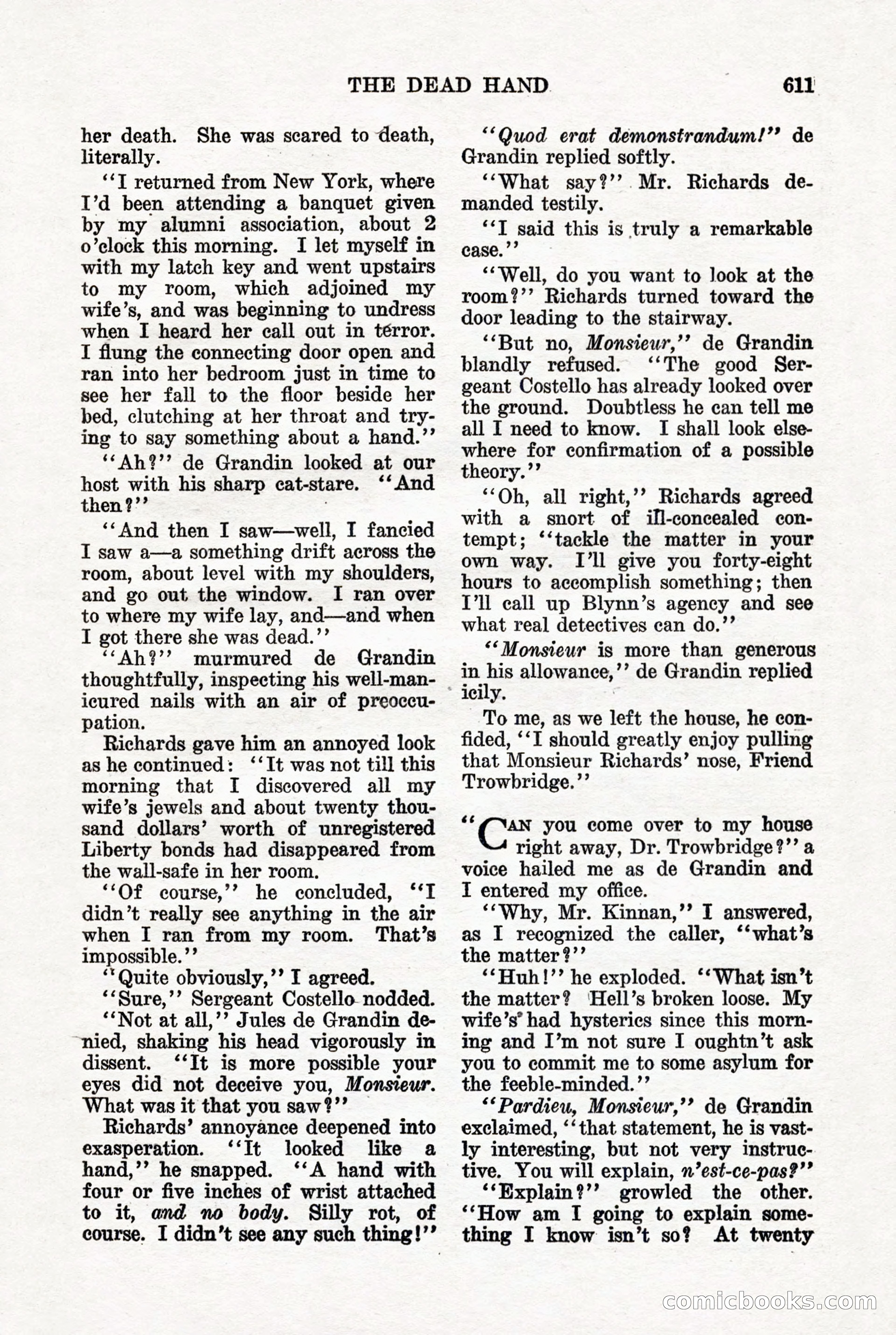 Weird Tales, Vol. 7, No. 5 — page 37 of 148