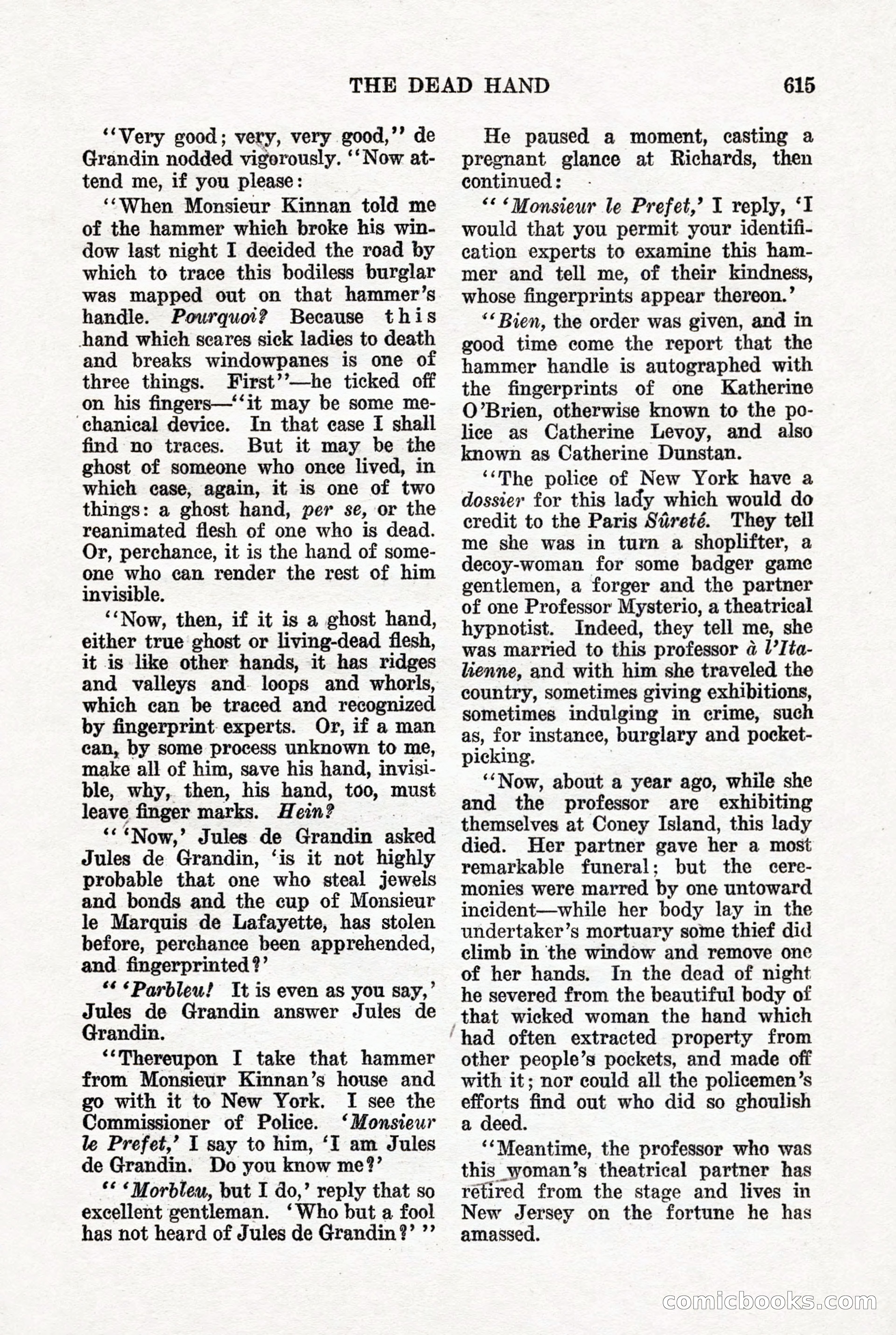 Weird Tales, Vol. 7, No. 5 — page 41 of 148
