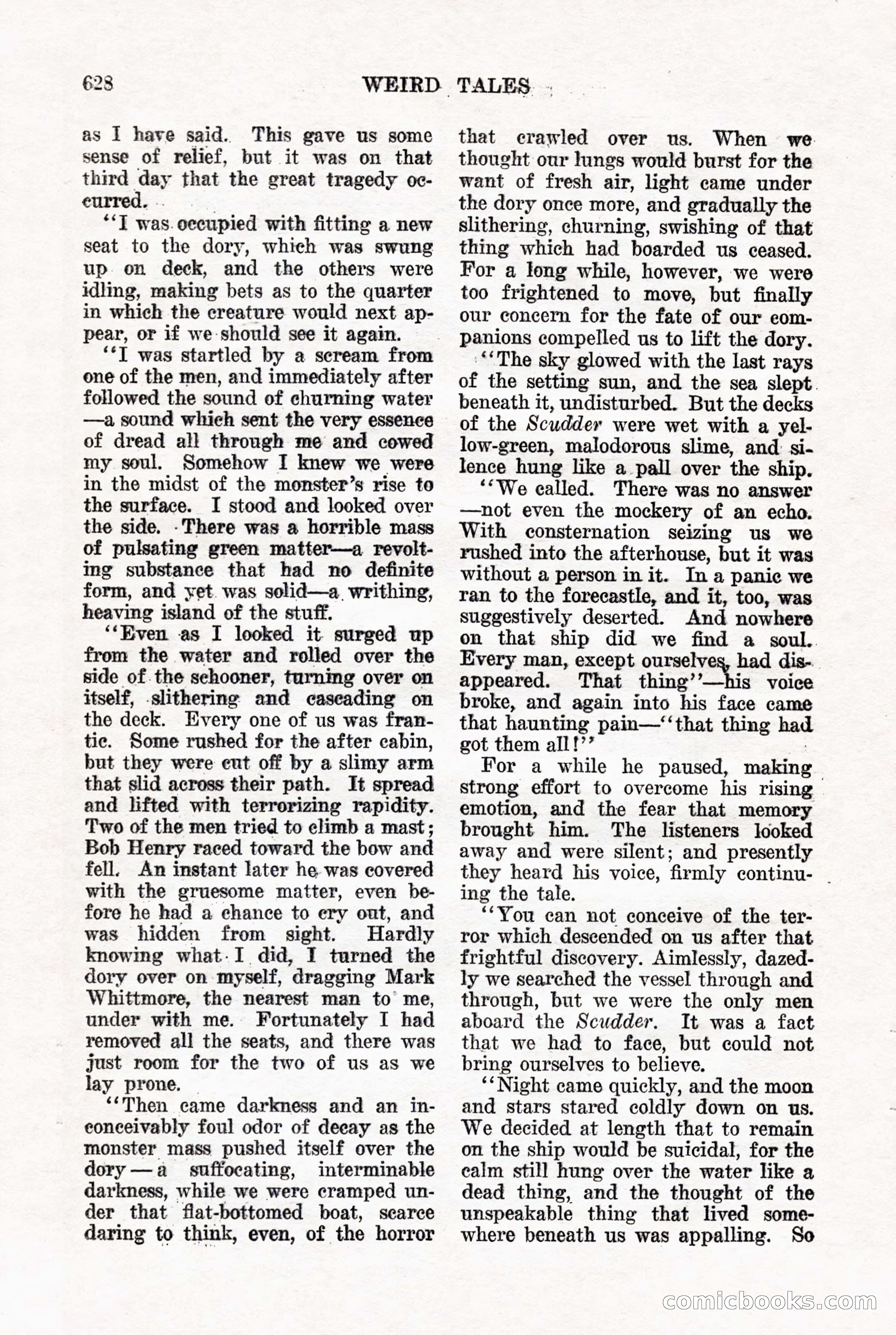 Weird Tales, Vol. 7, No. 5 — page 54 of 148