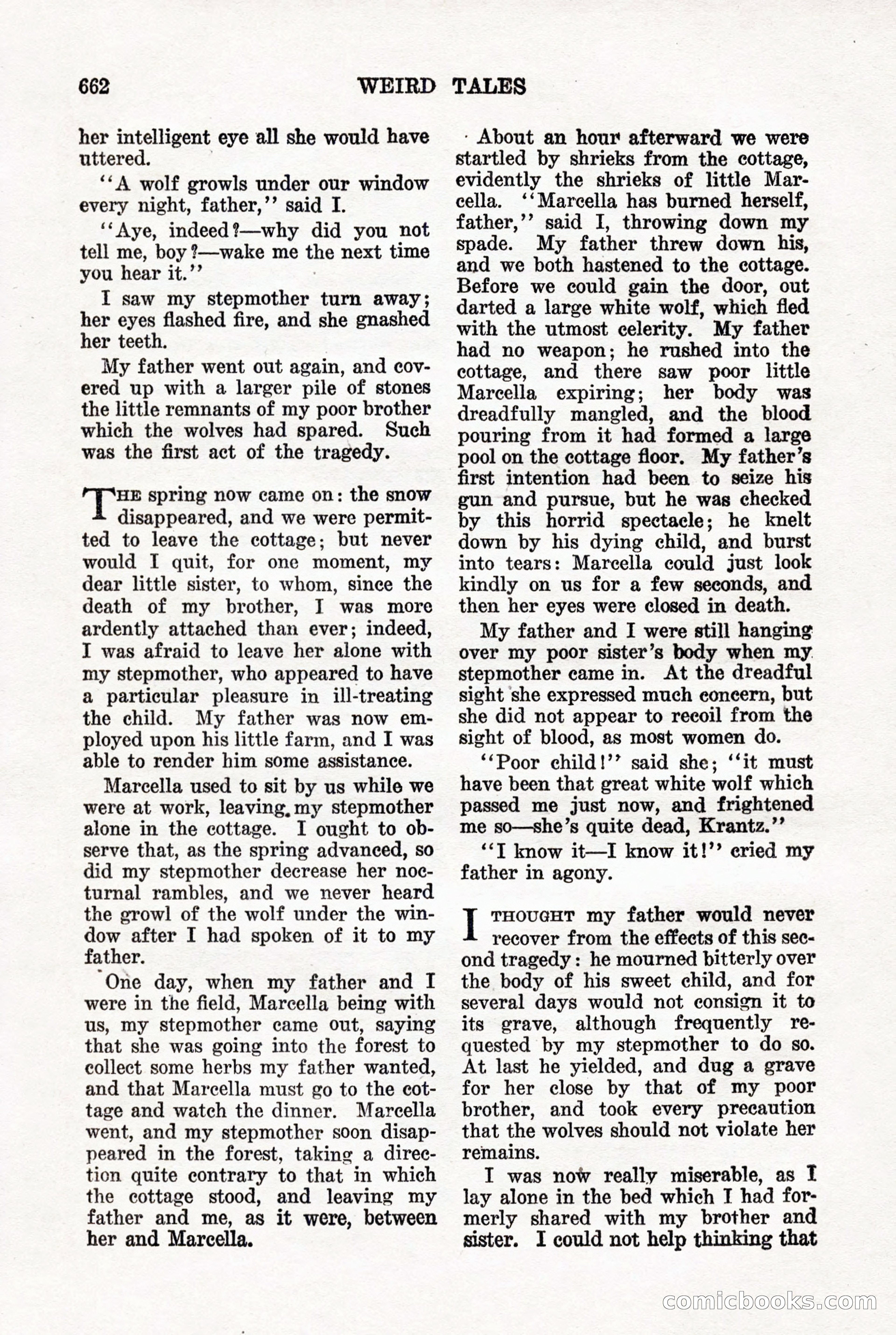 Weird Tales, Vol. 7, No. 5 — page 88 of 148