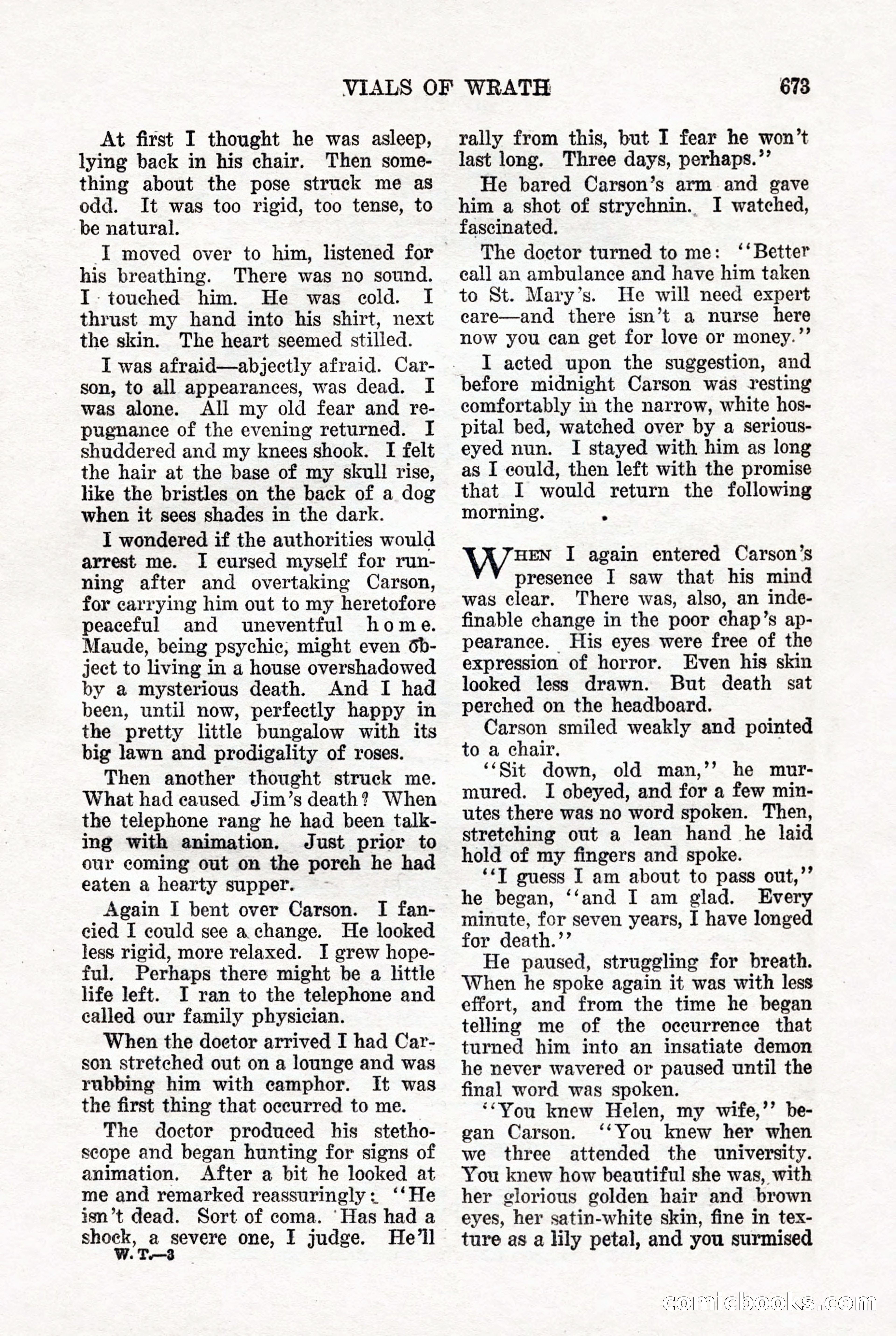 Weird Tales, Vol. 7, No. 5 — page 99 of 148