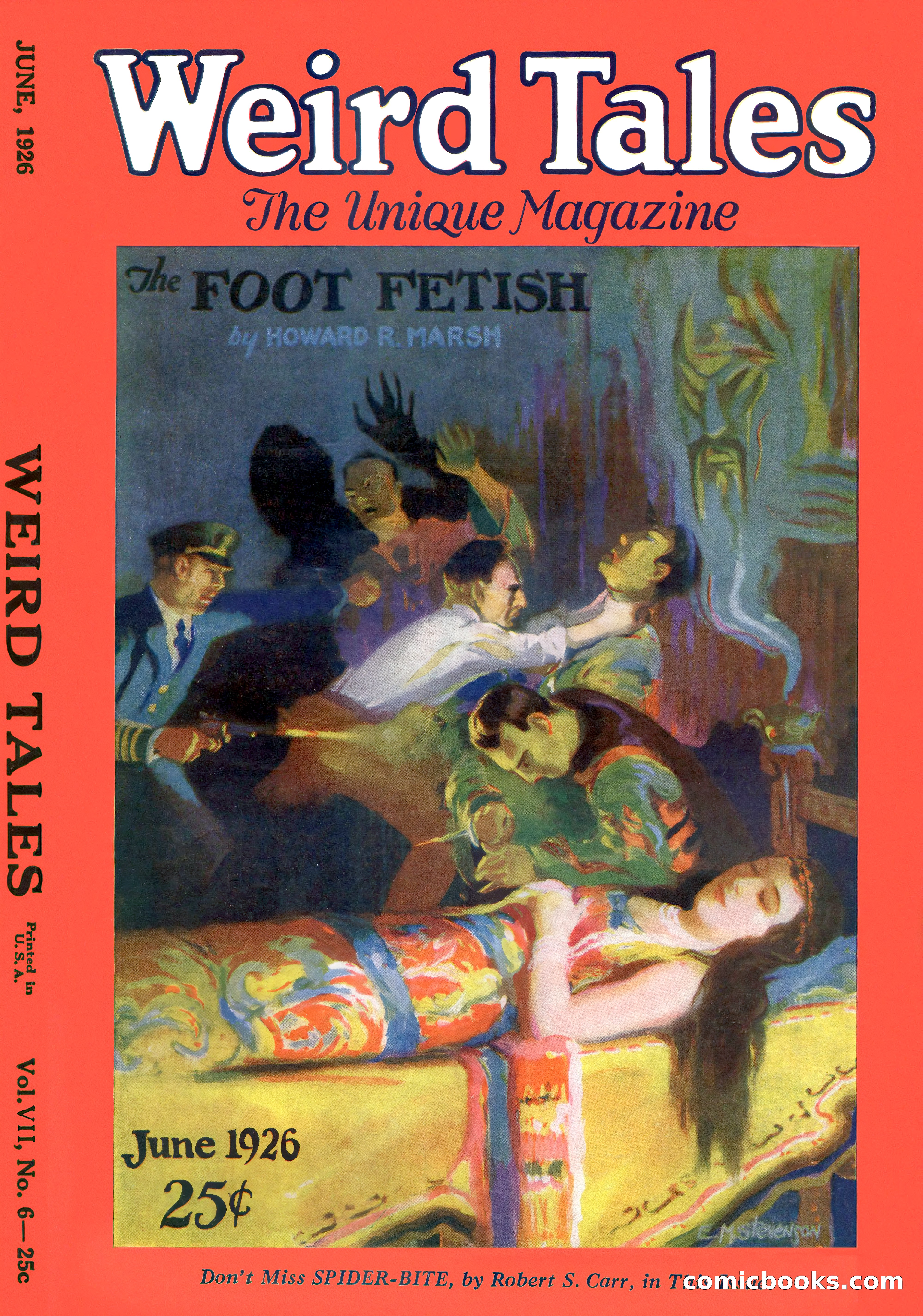 Weird Tales, Vol. VII, No. 6