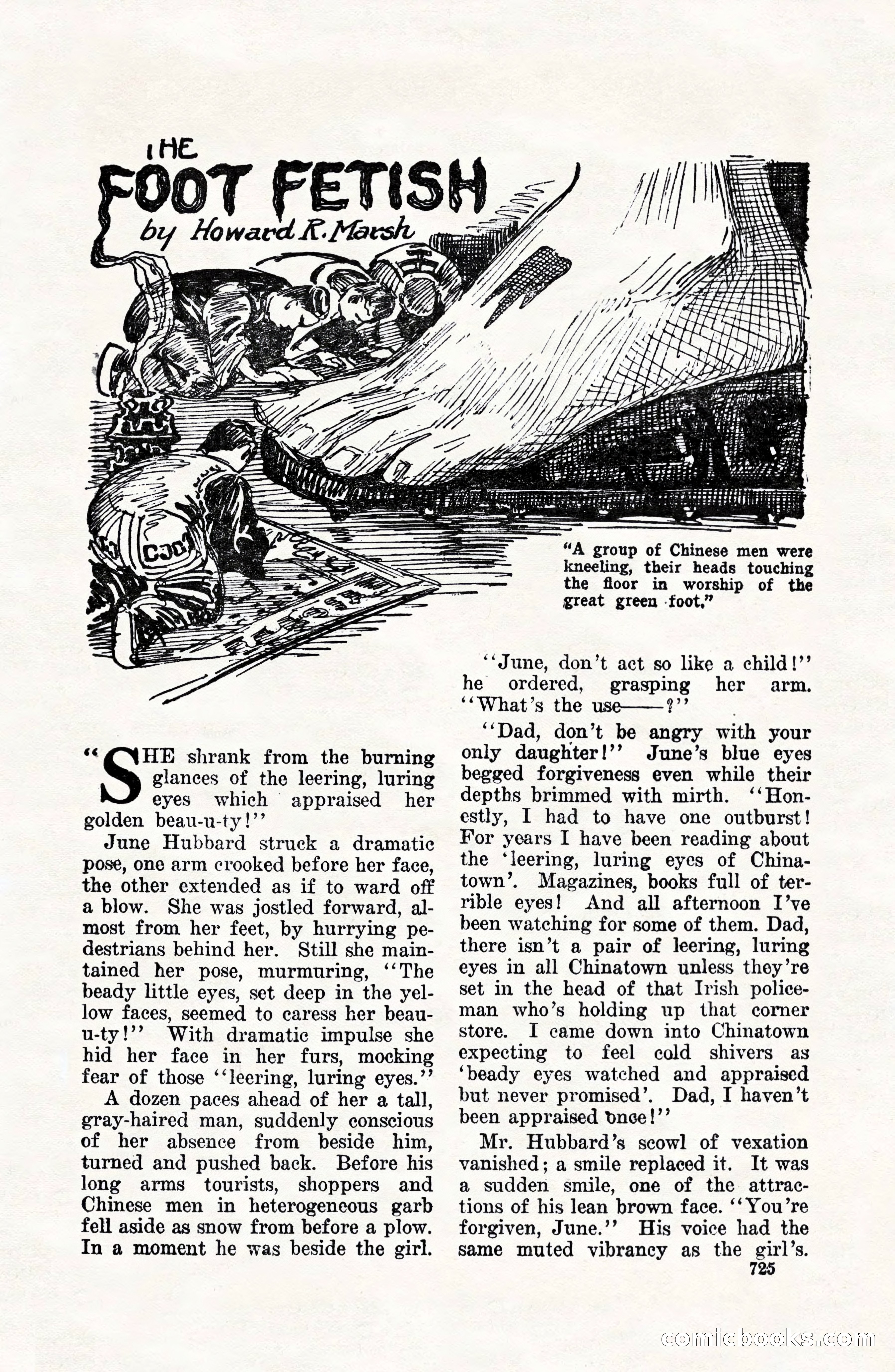 Weird Tales, Vol. VII, No. 6 — page 7 of 148