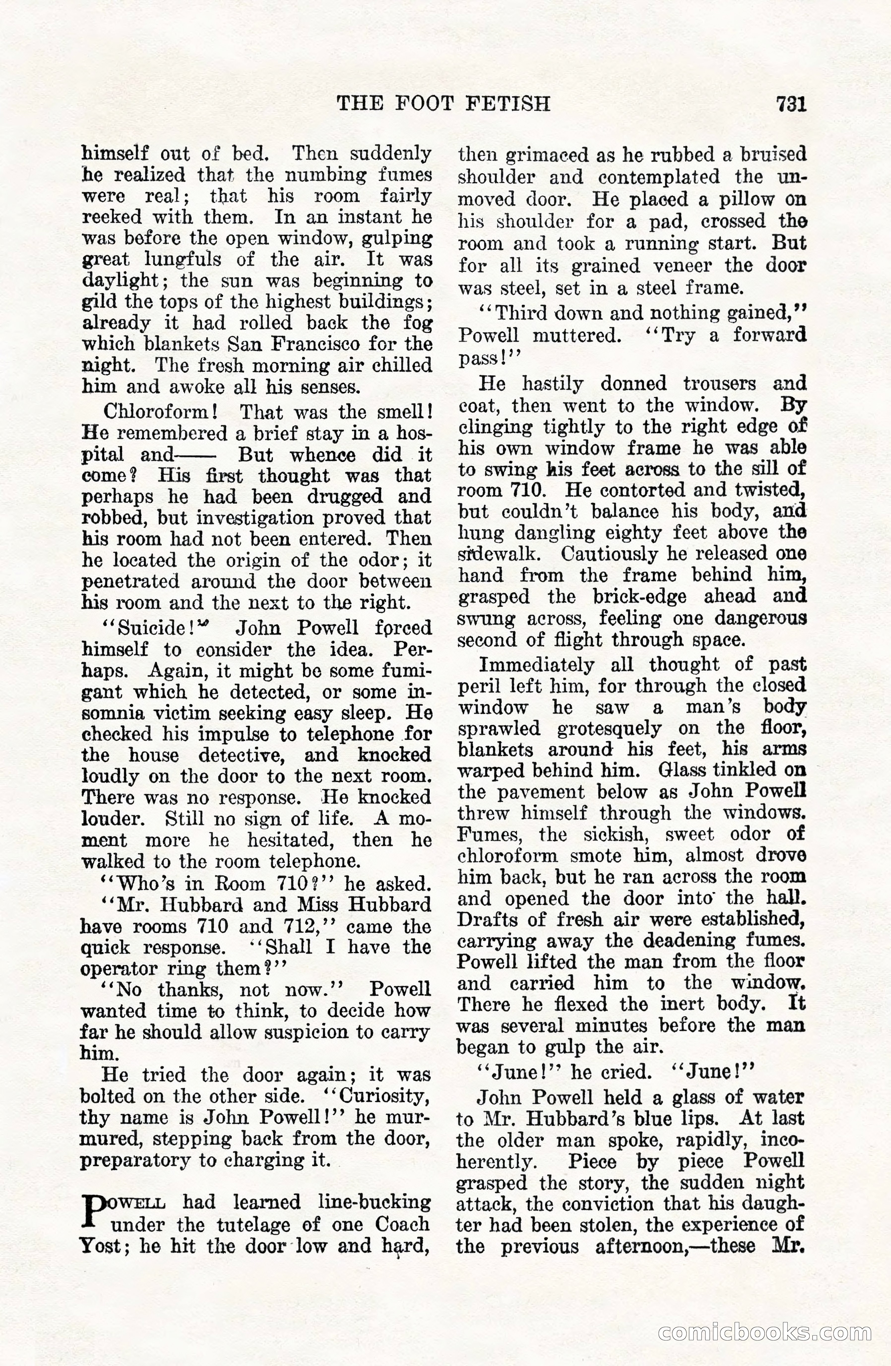 Weird Tales, Vol. VII, No. 6 — page 13 of 148