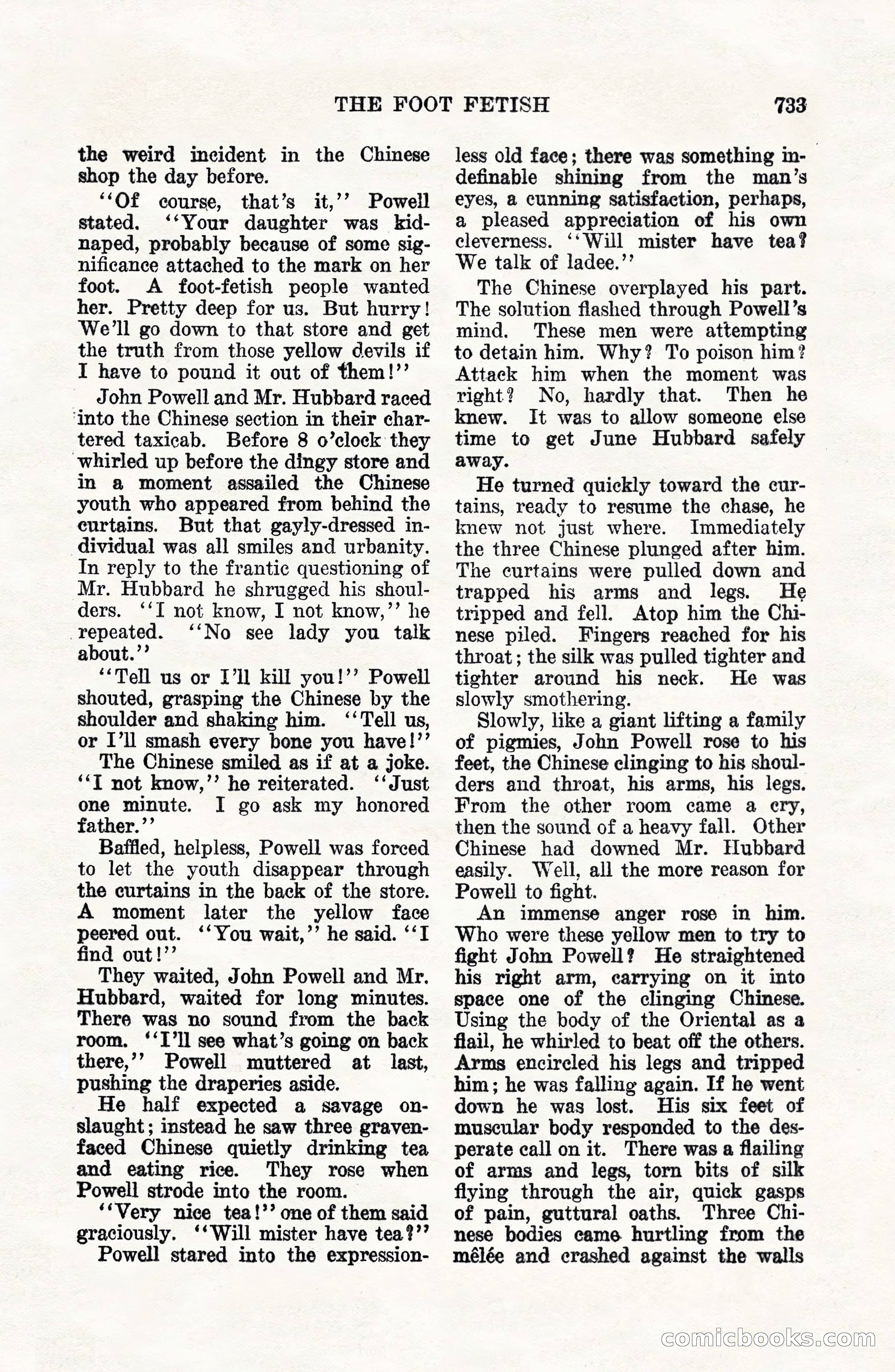 Weird Tales, Vol. VII, No. 6 — page 15 of 148