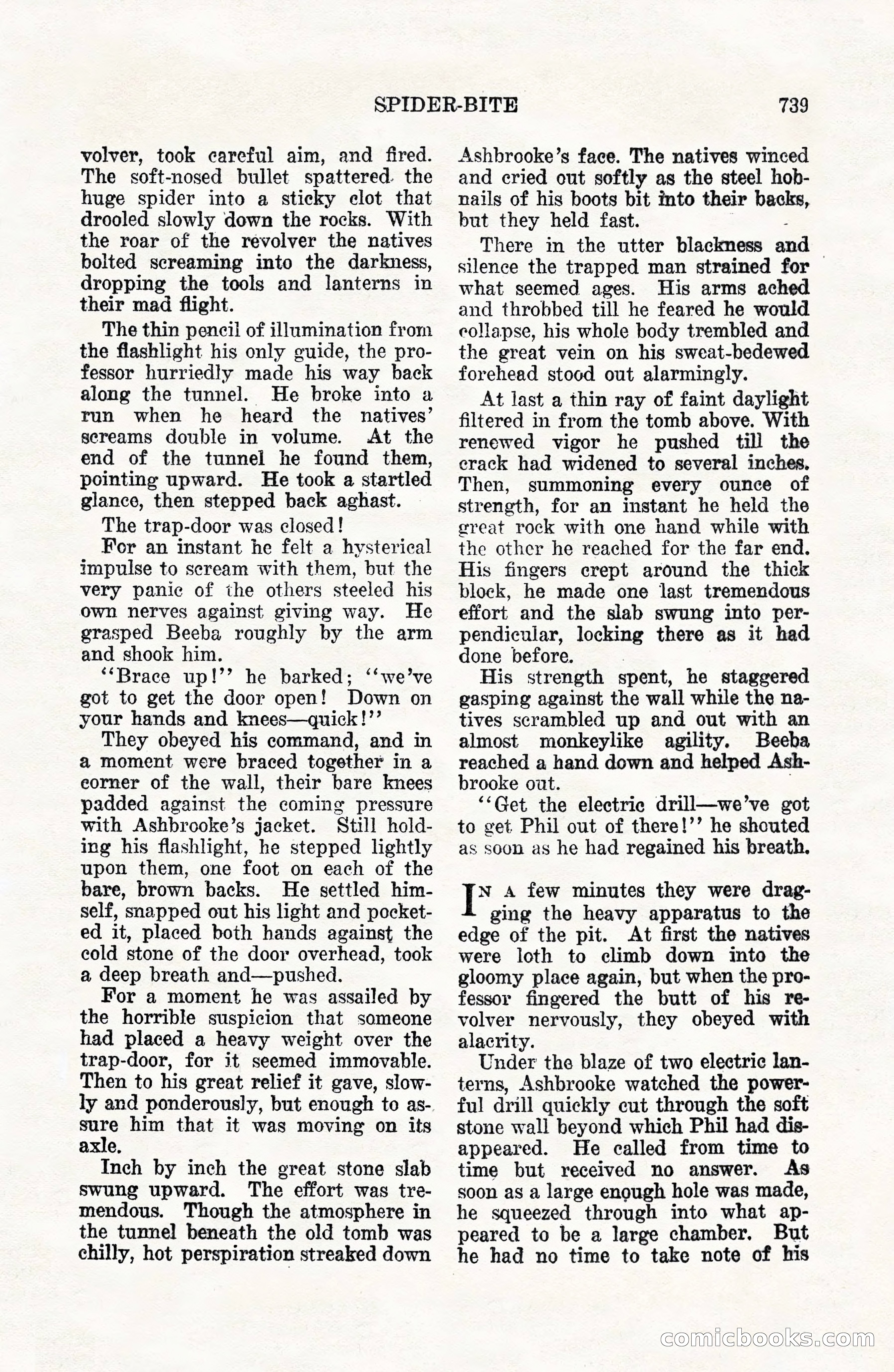Weird Tales, Vol. VII, No. 6 — page 21 of 148