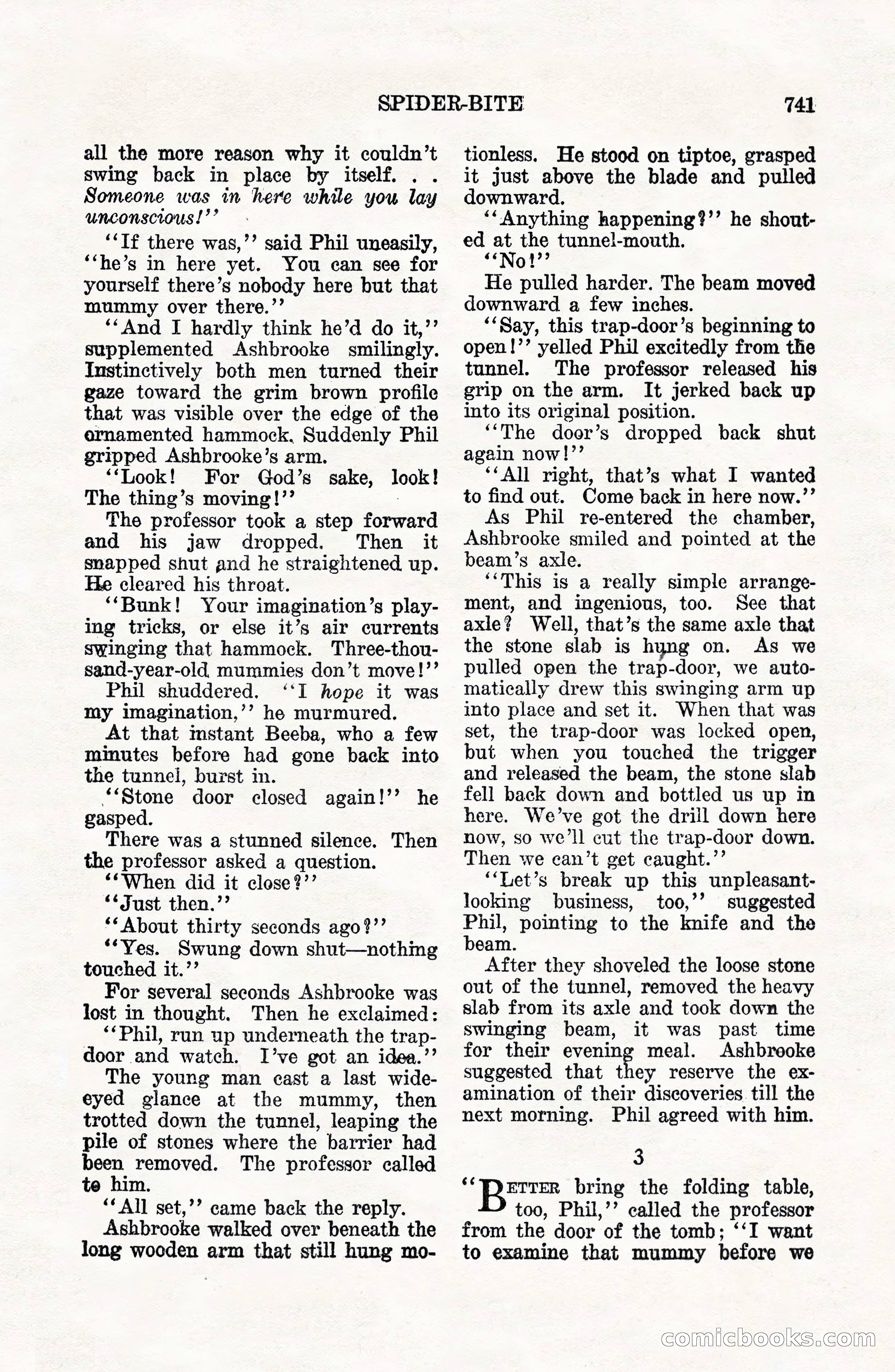 Weird Tales, Vol. VII, No. 6 — page 23 of 148
