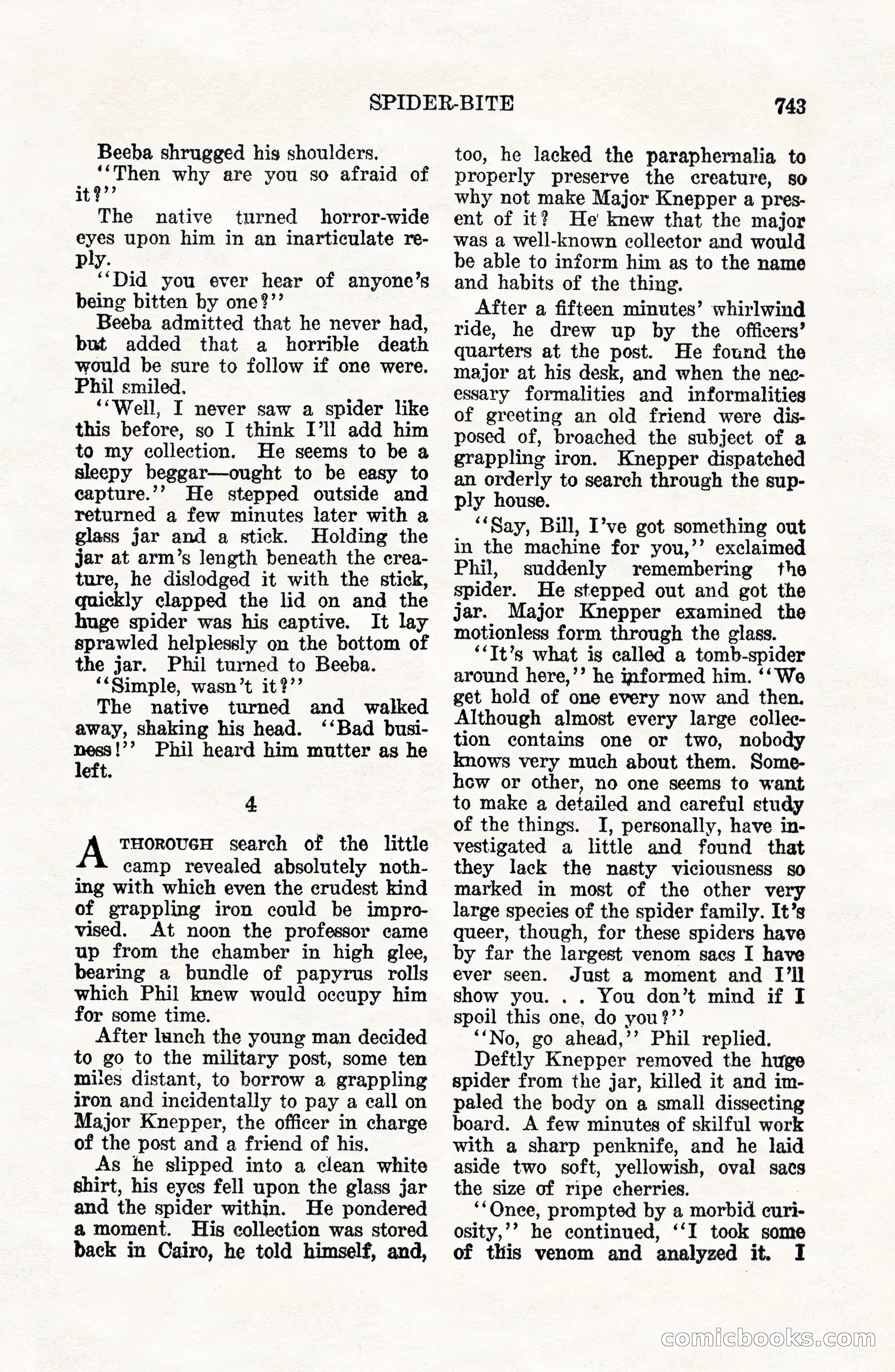 Weird Tales, Vol. VII, No. 6 — page 25 of 148