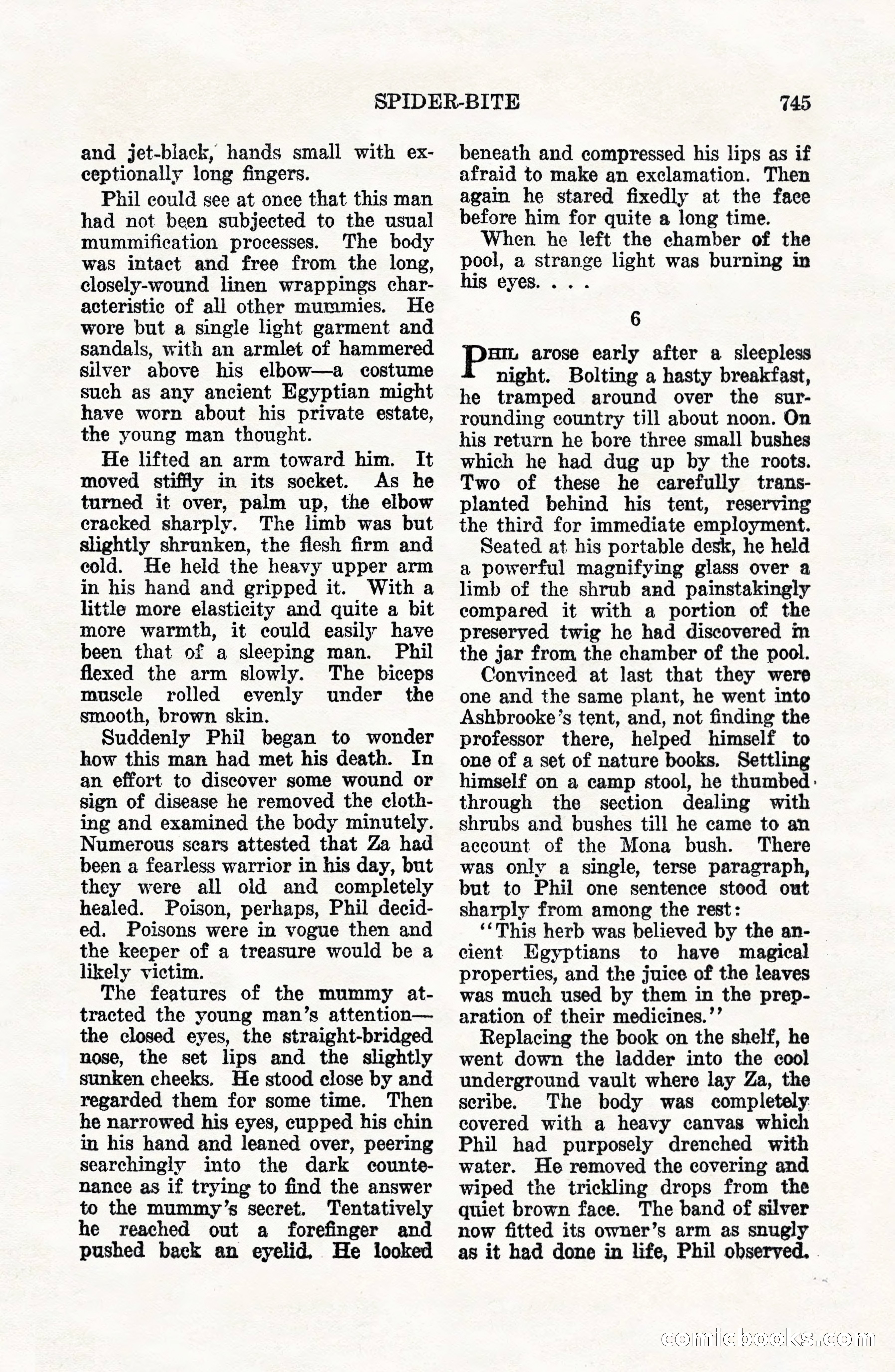 Weird Tales, Vol. VII, No. 6 — page 27 of 148