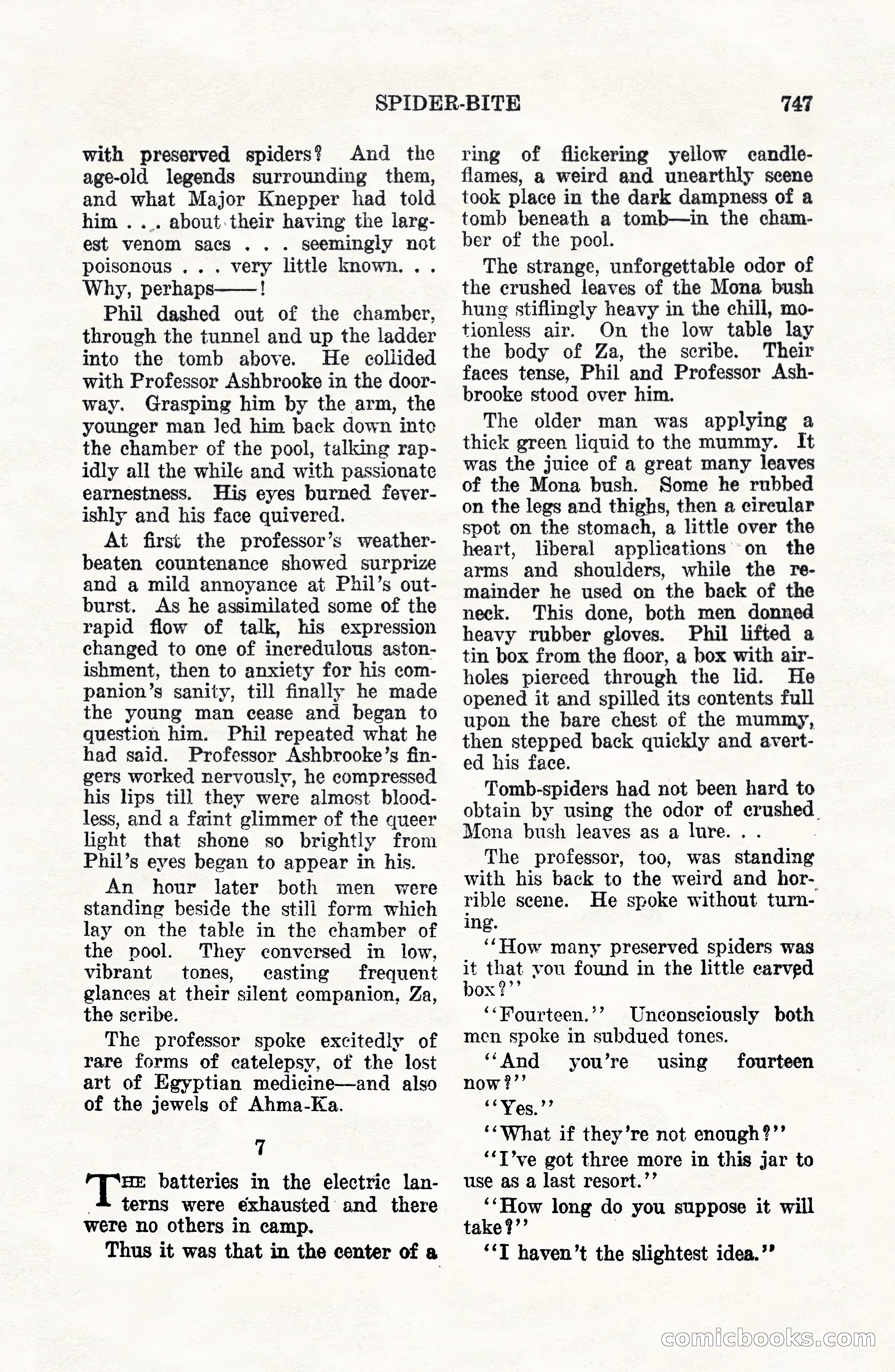 Weird Tales, Vol. VII, No. 6 — page 29 of 148