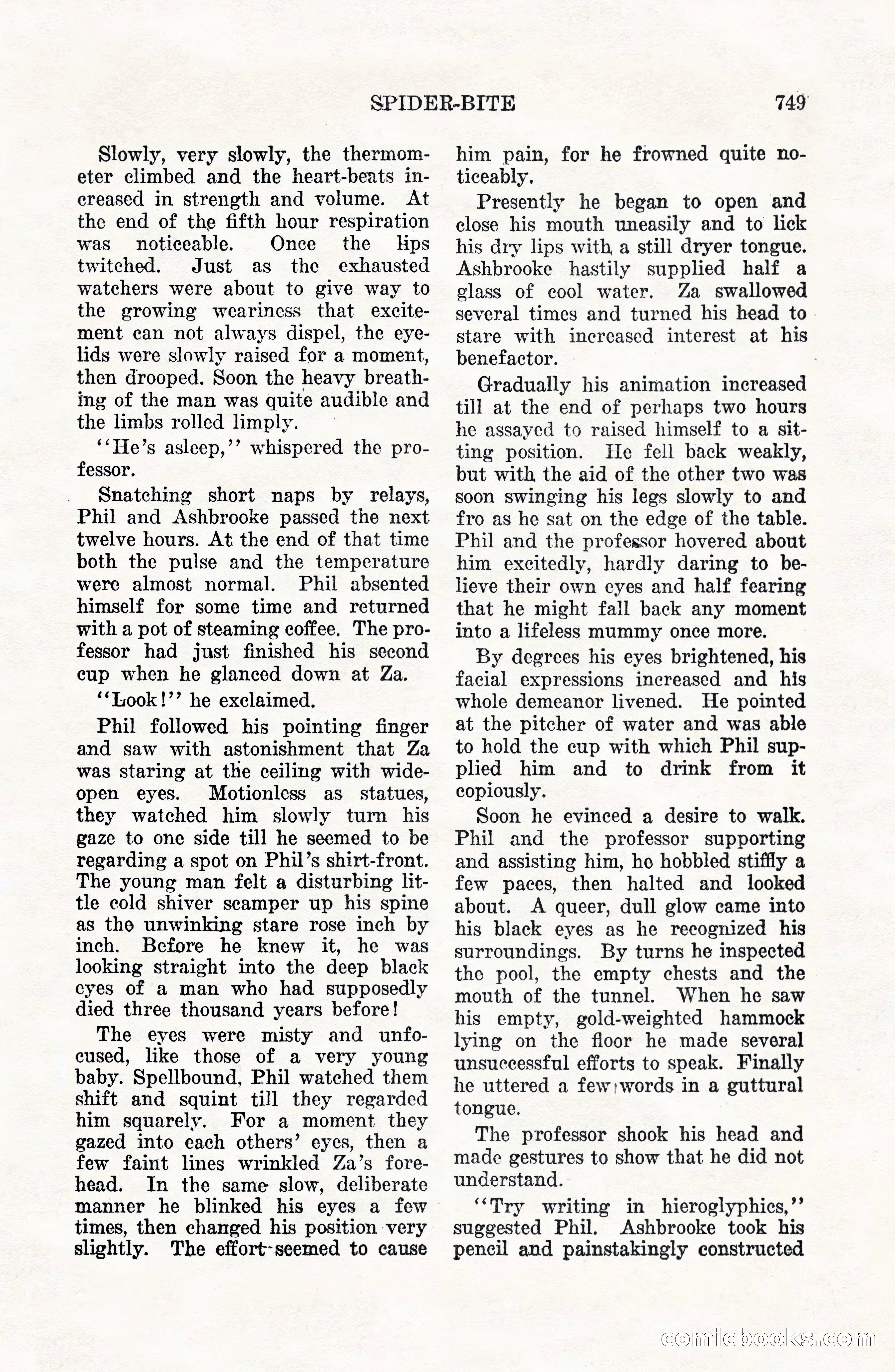 Weird Tales, Vol. VII, No. 6 — page 31 of 148