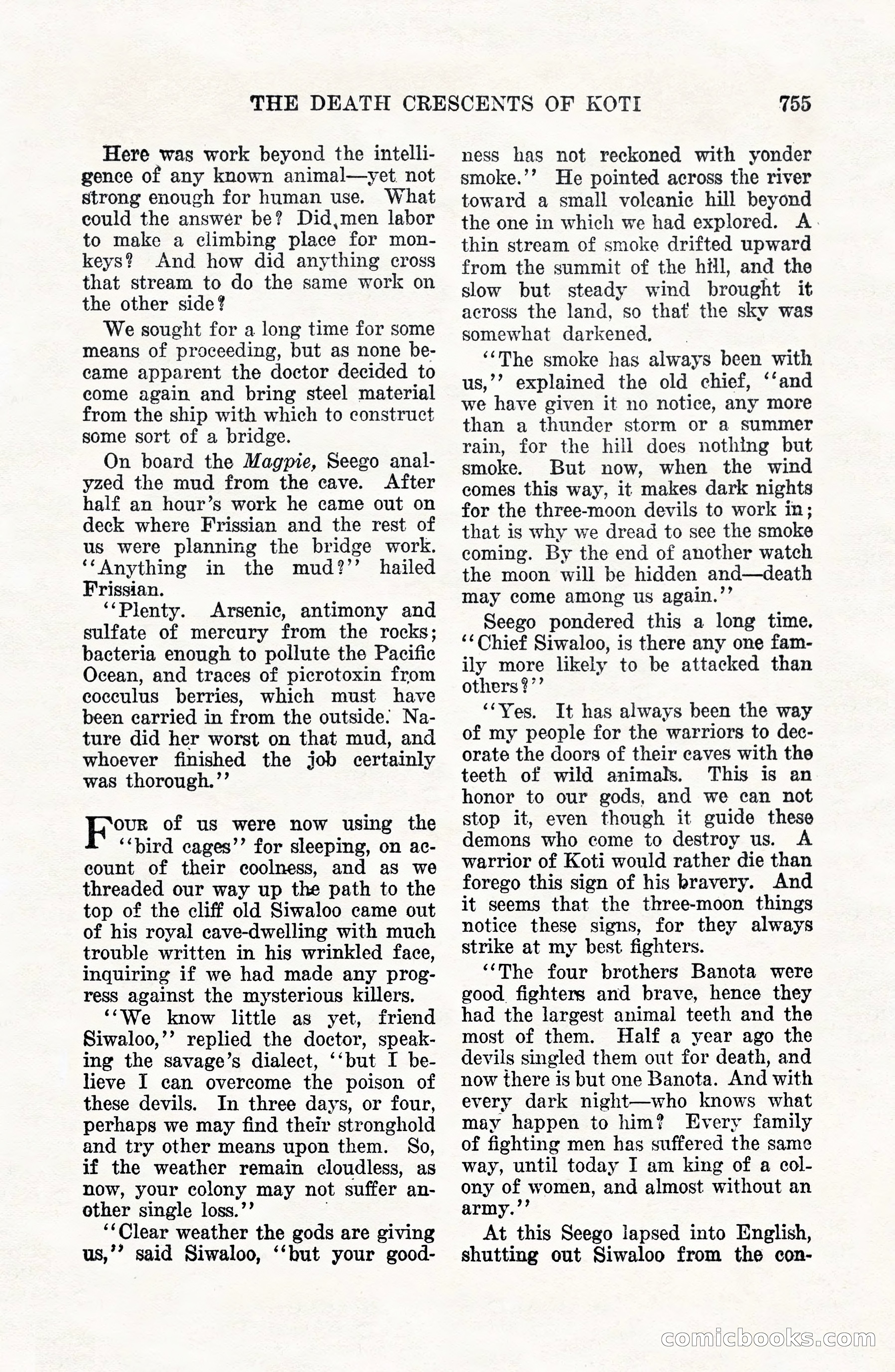 Weird Tales, Vol. VII, No. 6 — page 37 of 148