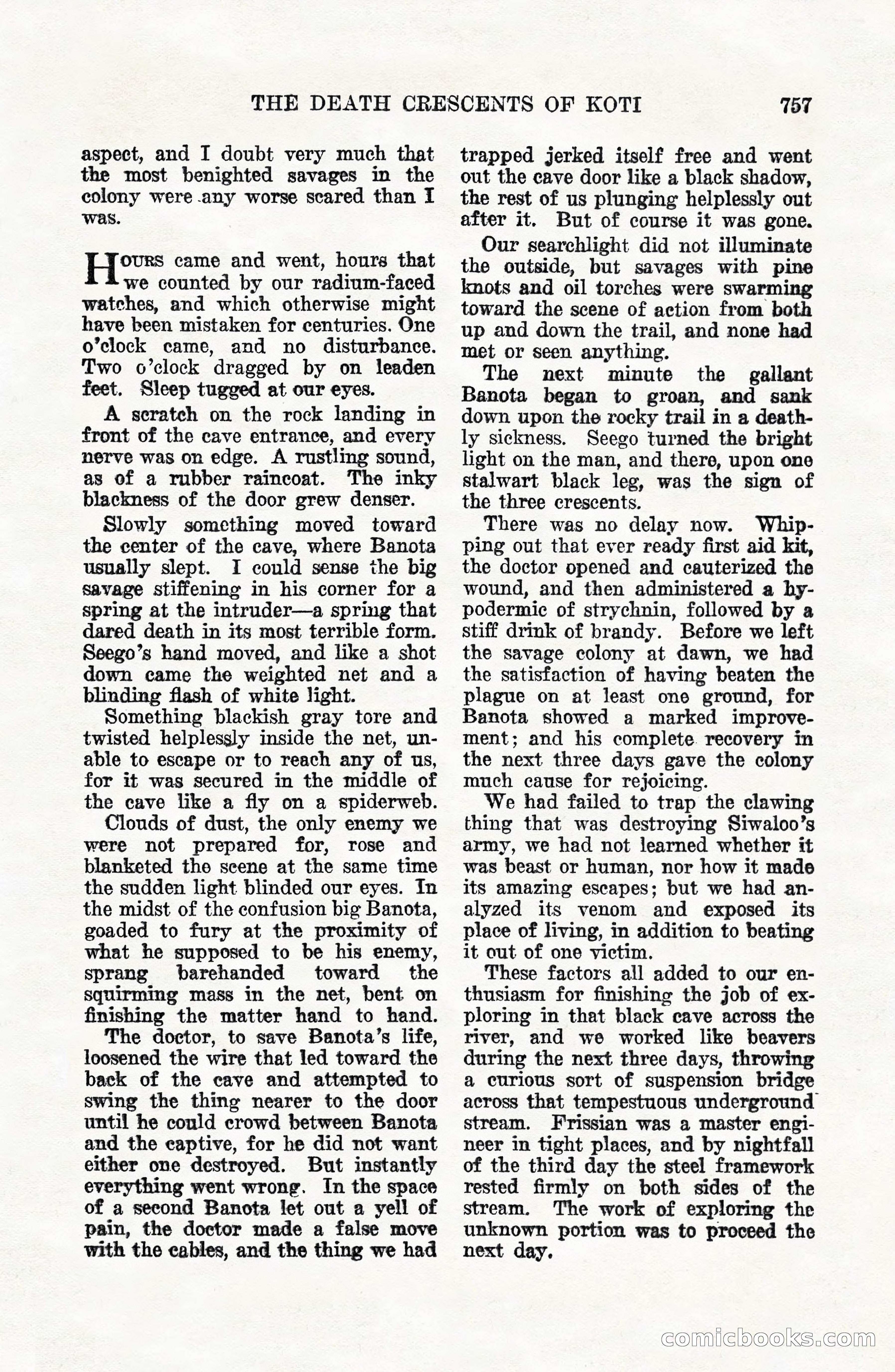 Weird Tales, Vol. VII, No. 6 — page 39 of 148