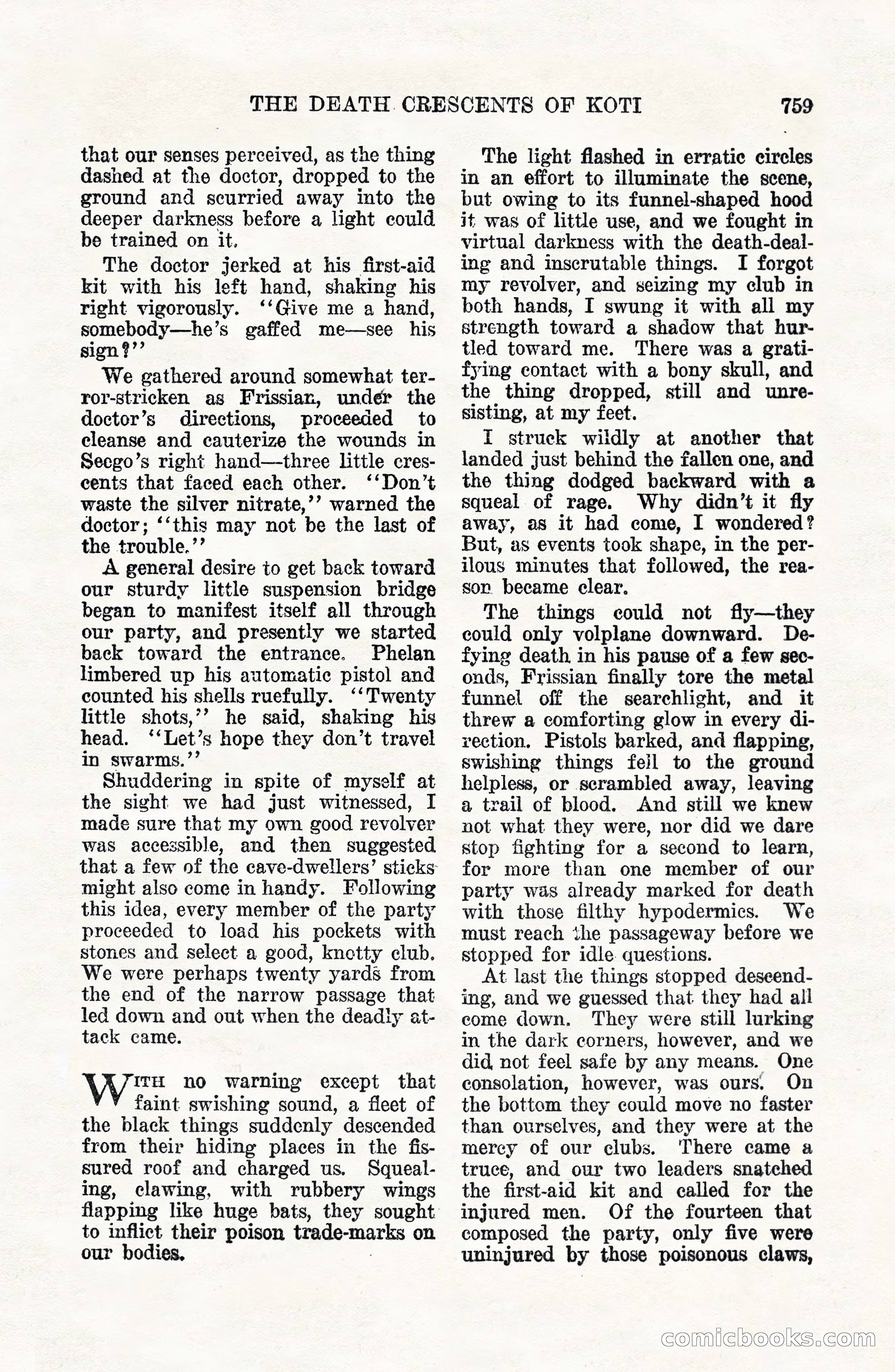 Weird Tales, Vol. VII, No. 6 — page 41 of 148