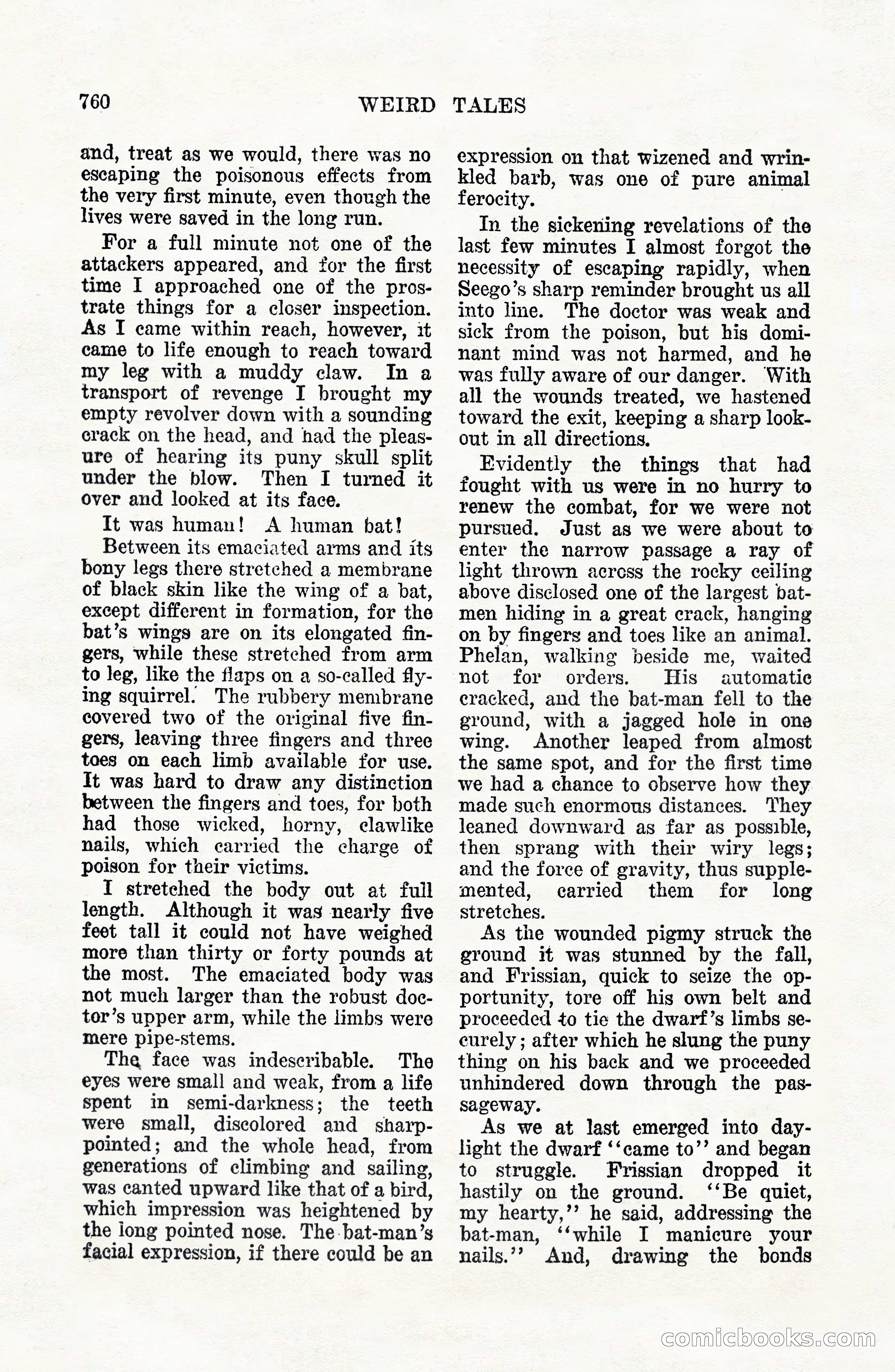 Weird Tales, Vol. VII, No. 6 — page 42 of 148