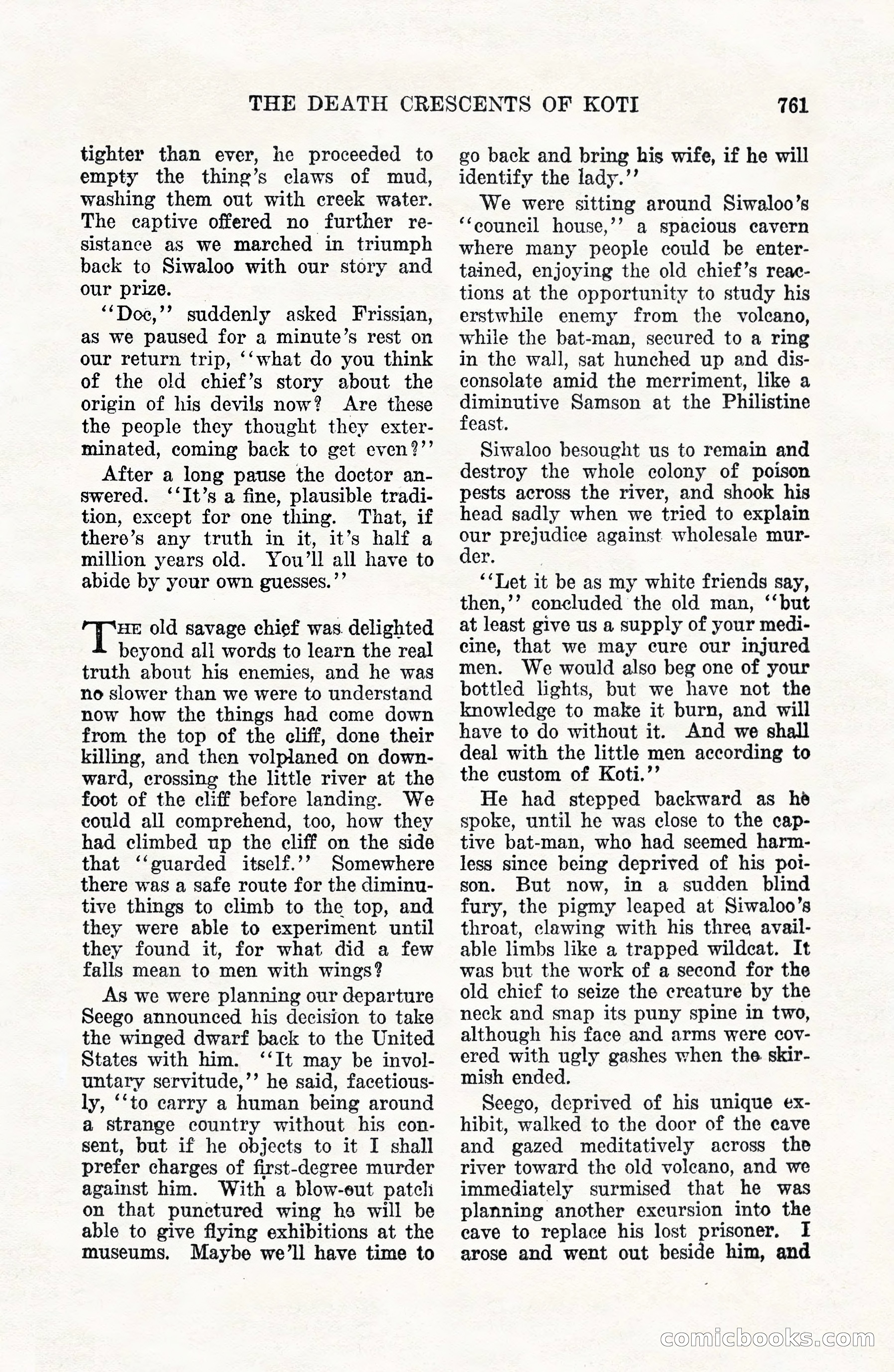 Weird Tales, Vol. VII, No. 6 — page 43 of 148