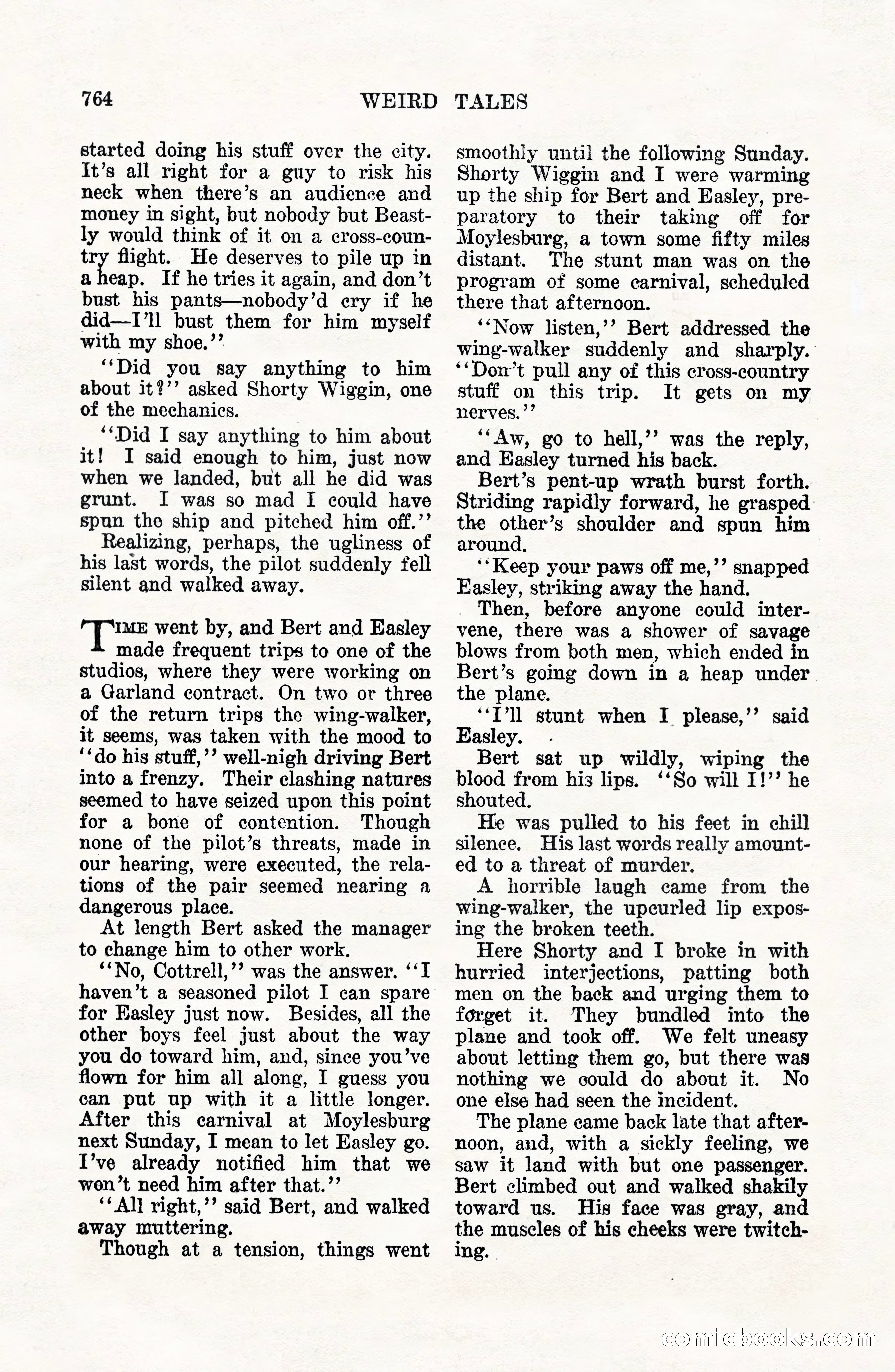 Weird Tales, Vol. VII, No. 6 — page 46 of 148