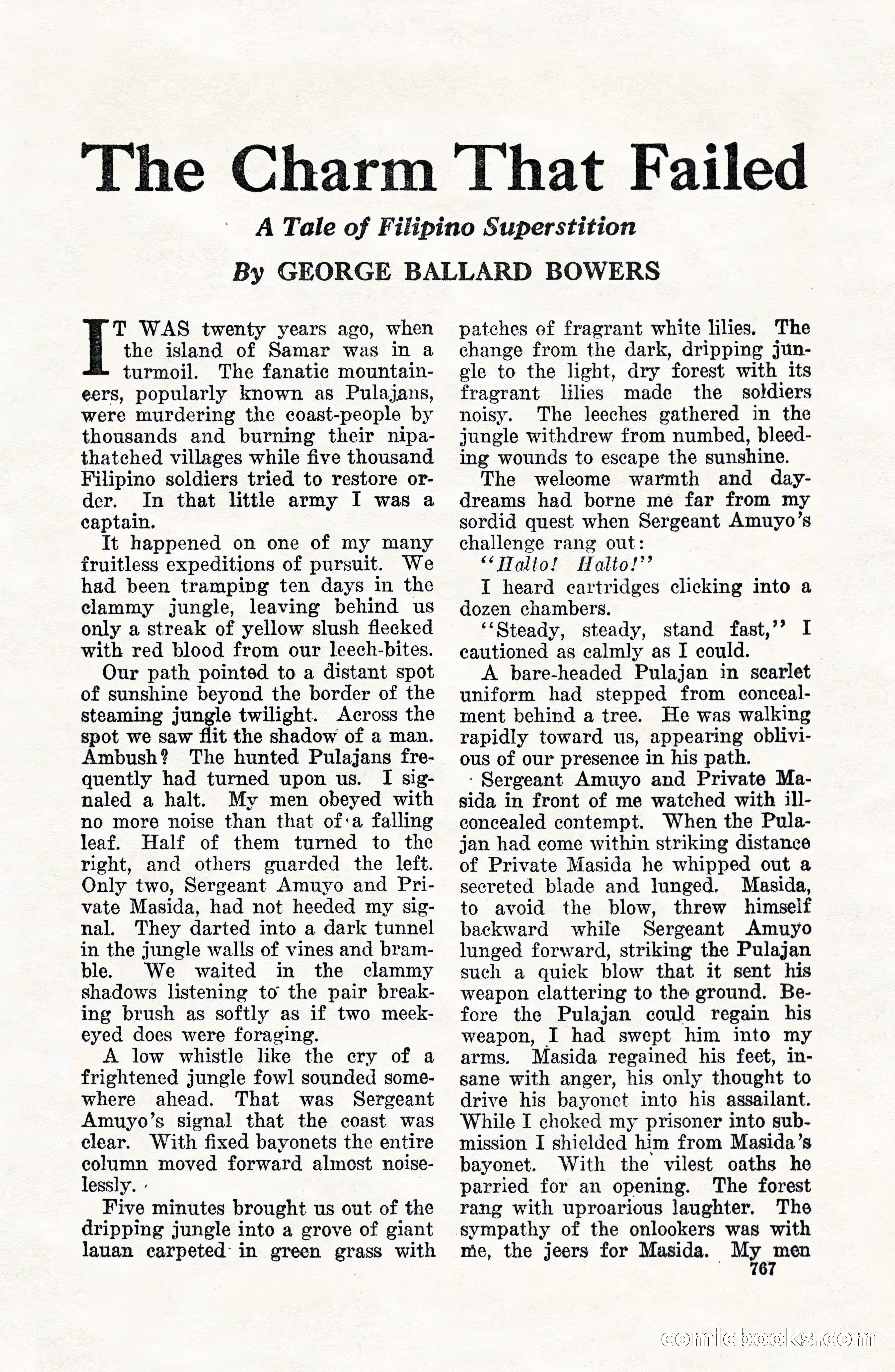 Weird Tales, Vol. VII, No. 6 — page 49 of 148