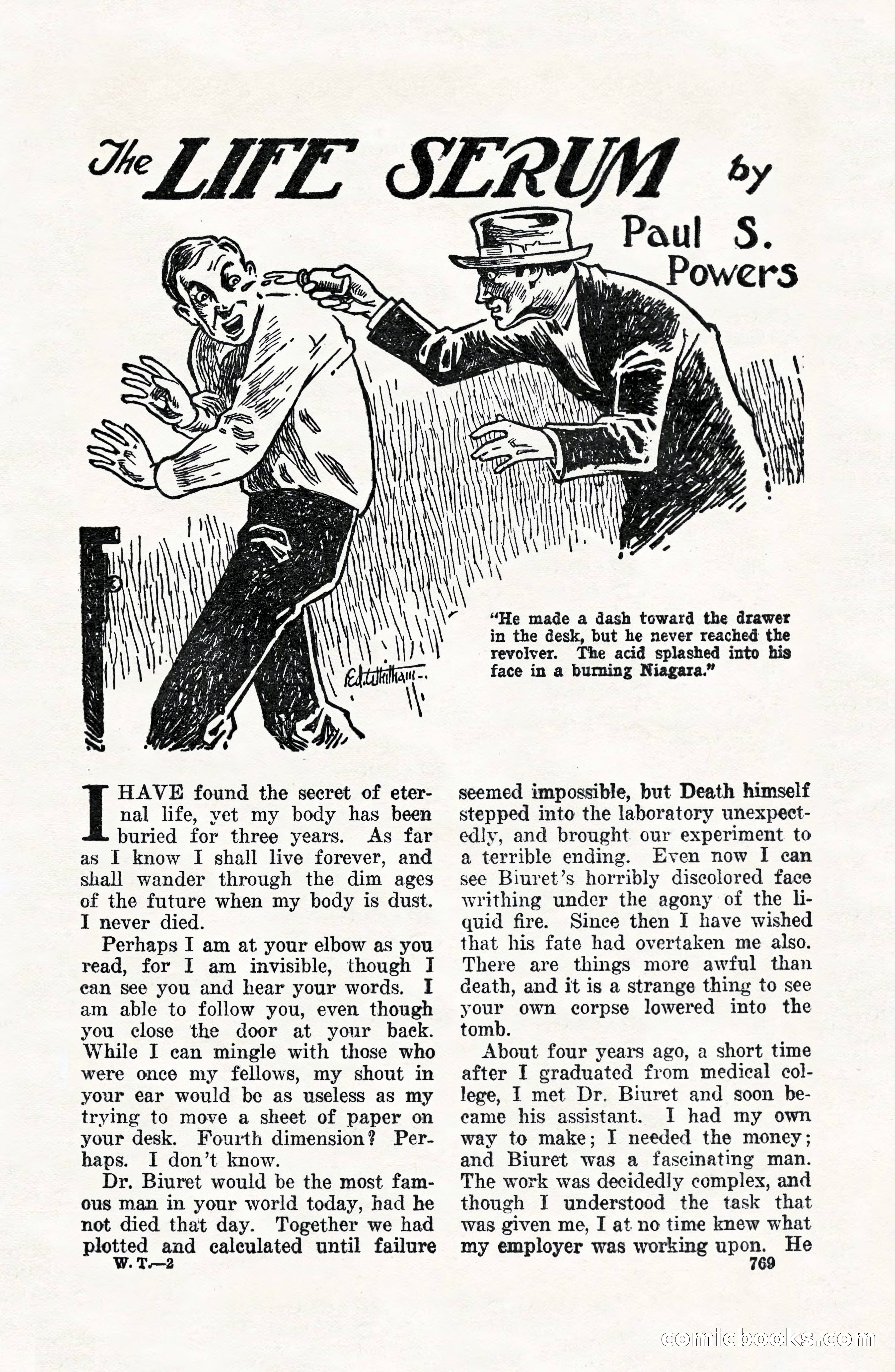 Weird Tales, Vol. VII, No. 6 — page 51 of 148