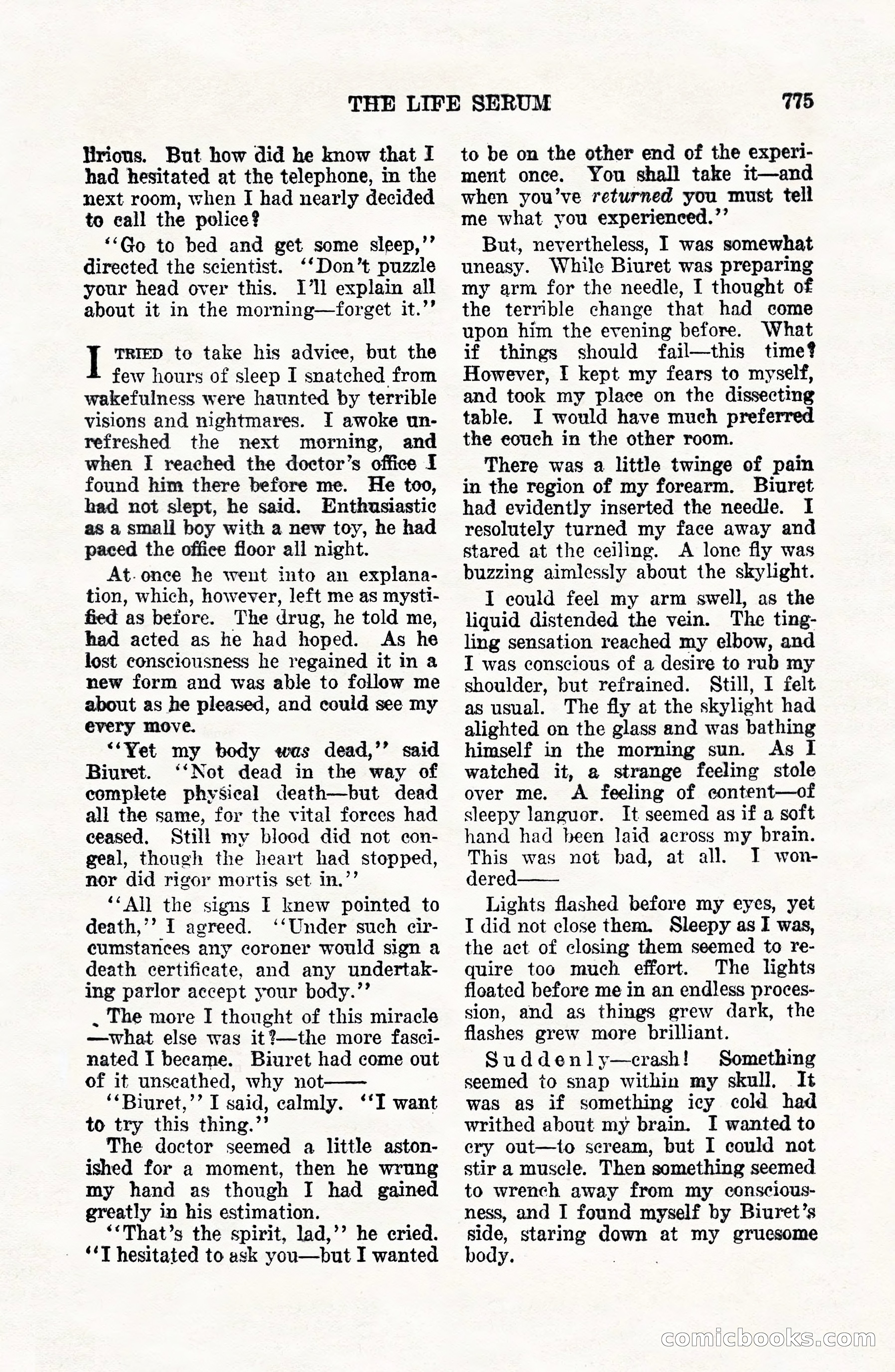 Weird Tales, Vol. VII, No. 6 — page 57 of 148
