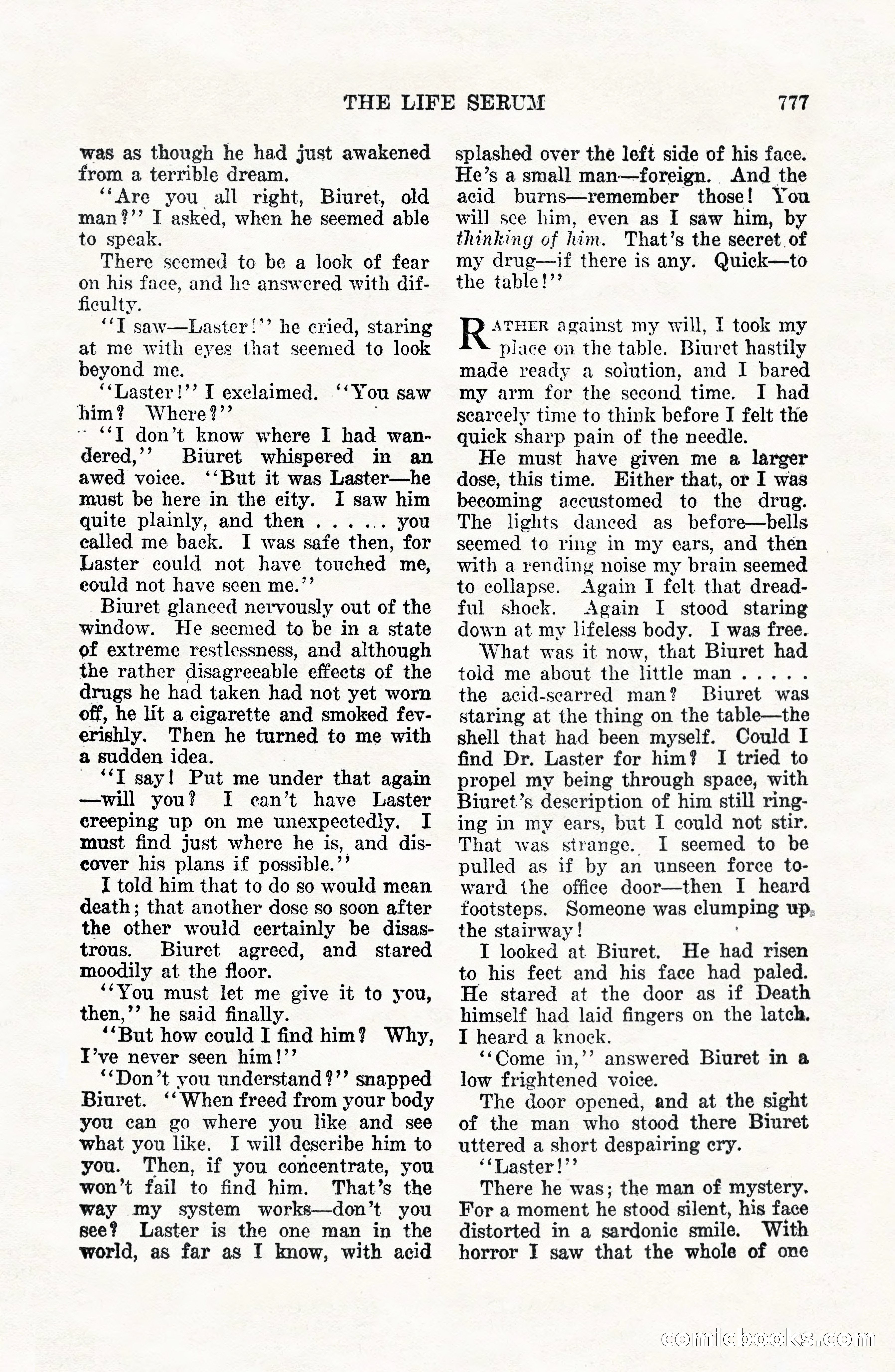 Weird Tales, Vol. VII, No. 6 — page 59 of 148