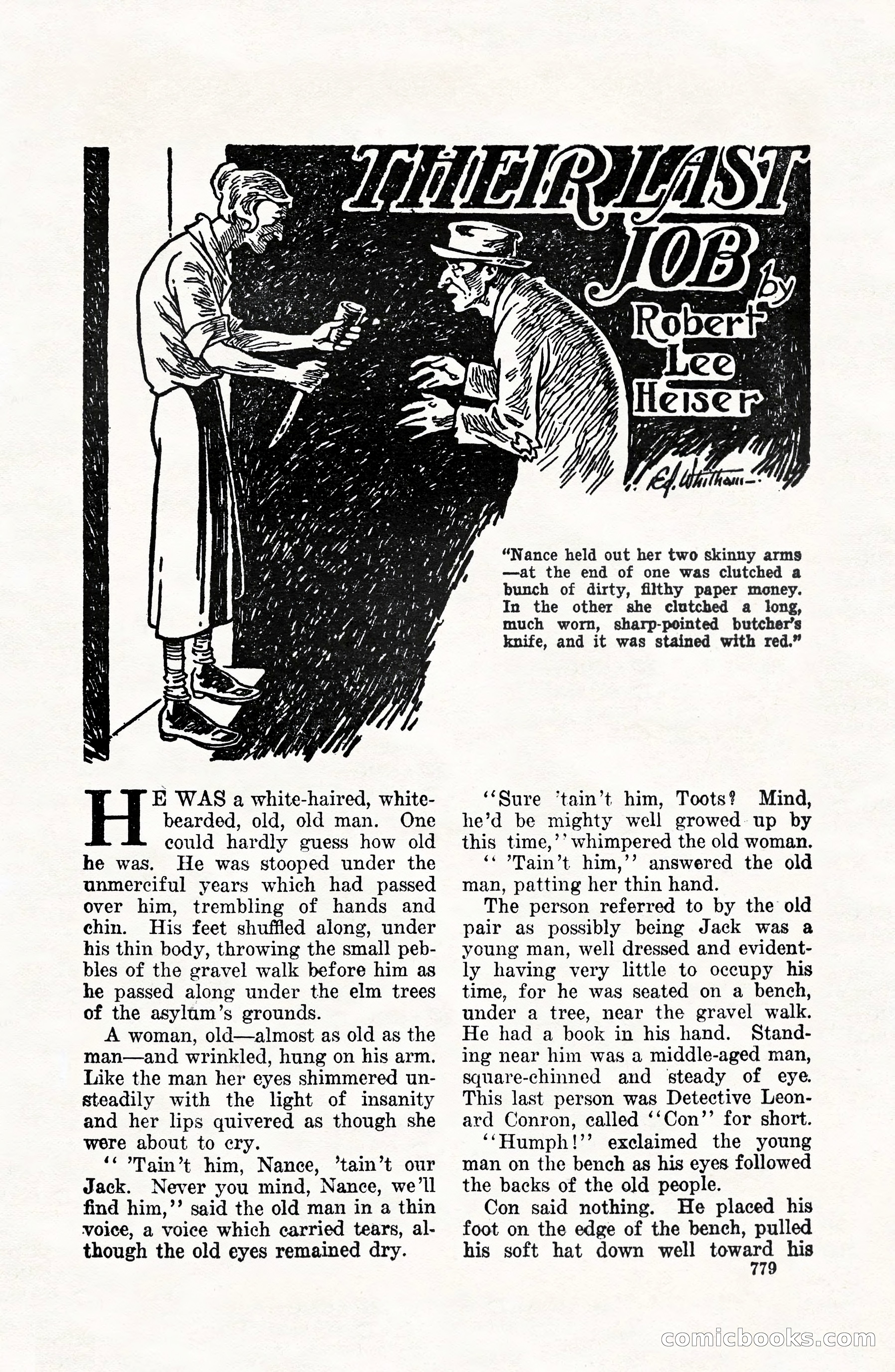 Weird Tales, Vol. VII, No. 6 — page 61 of 148