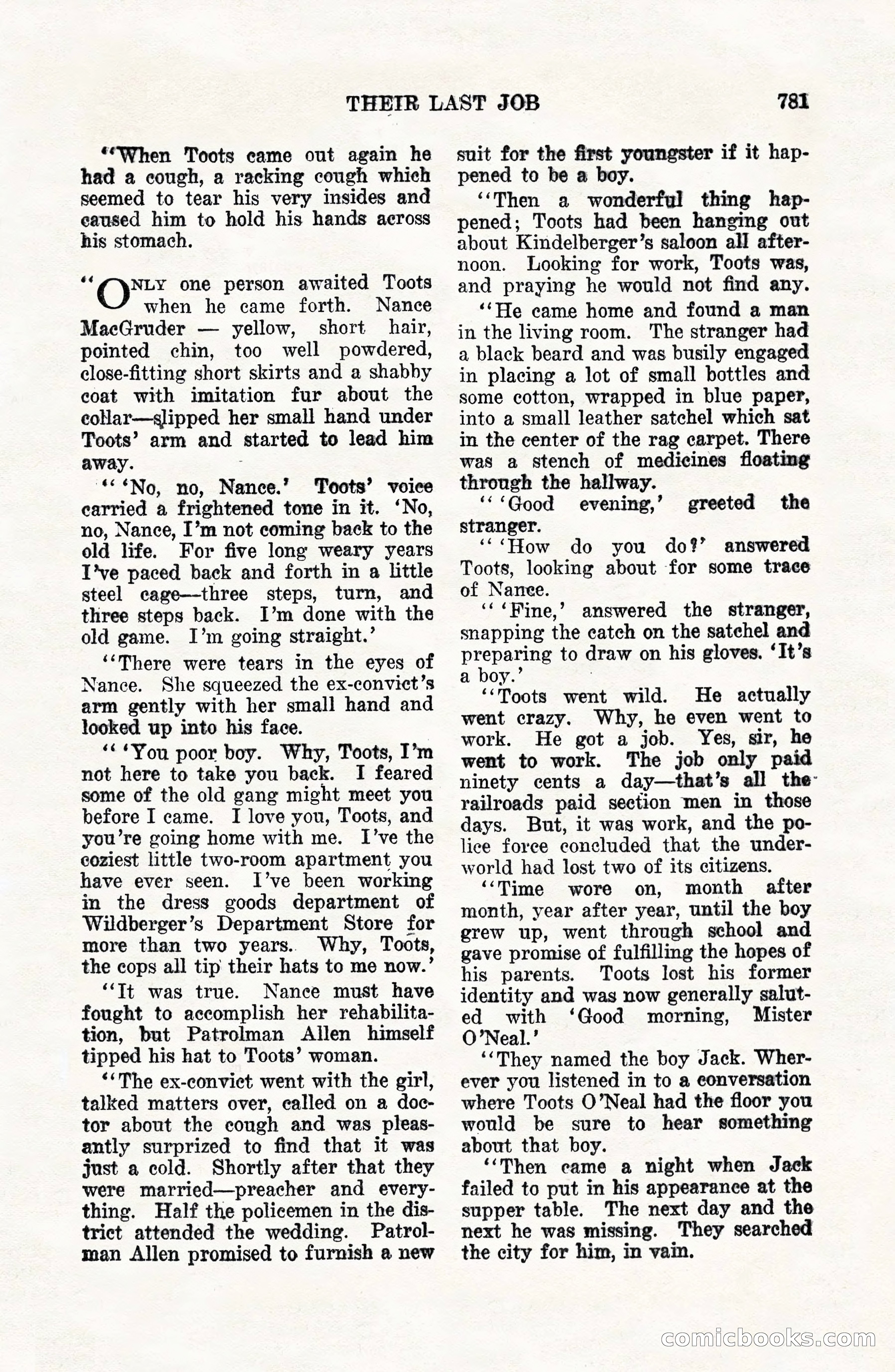 Weird Tales, Vol. VII, No. 6 — page 63 of 148