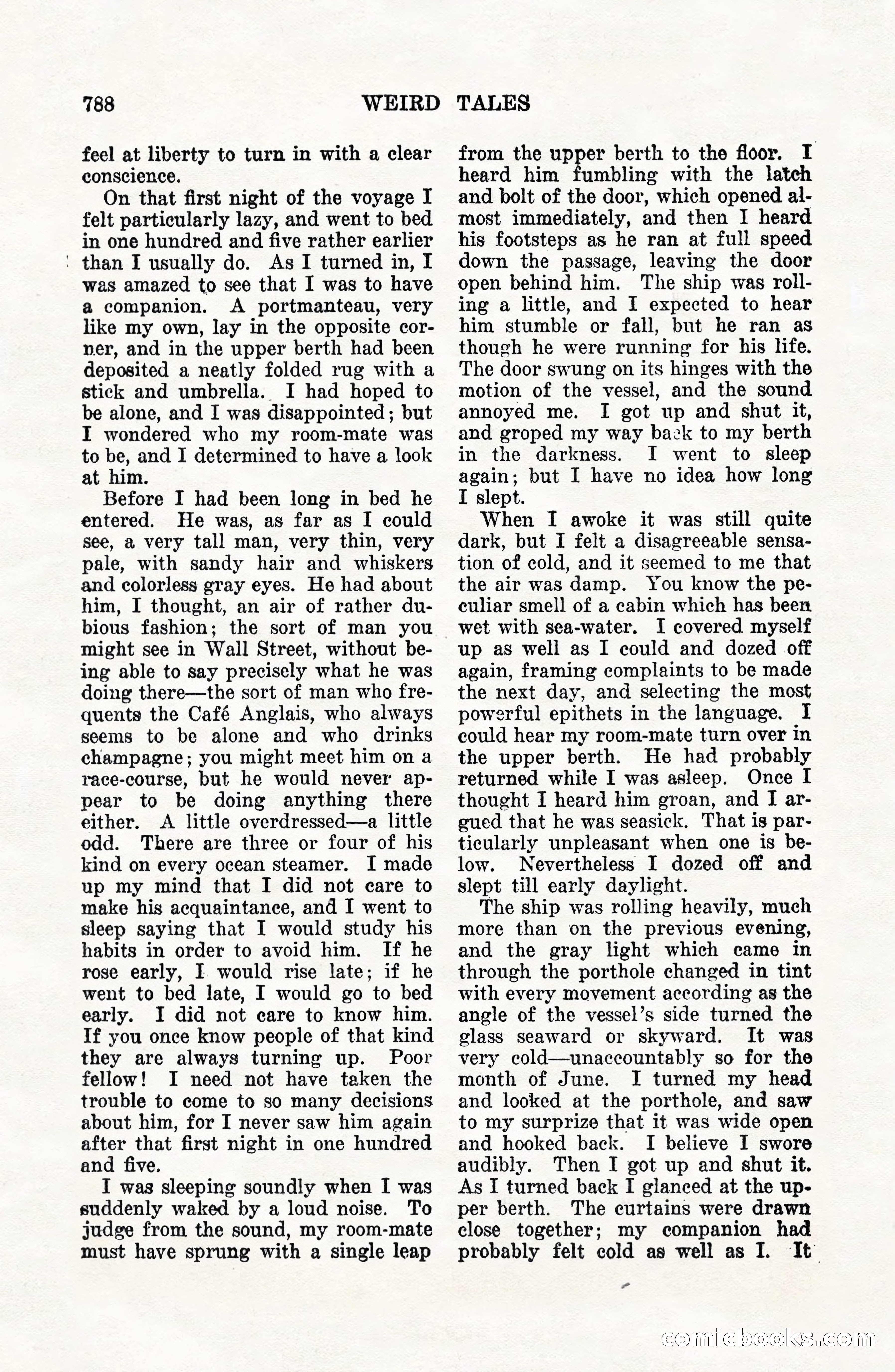Weird Tales, Vol. VII, No. 6 — page 70 of 148