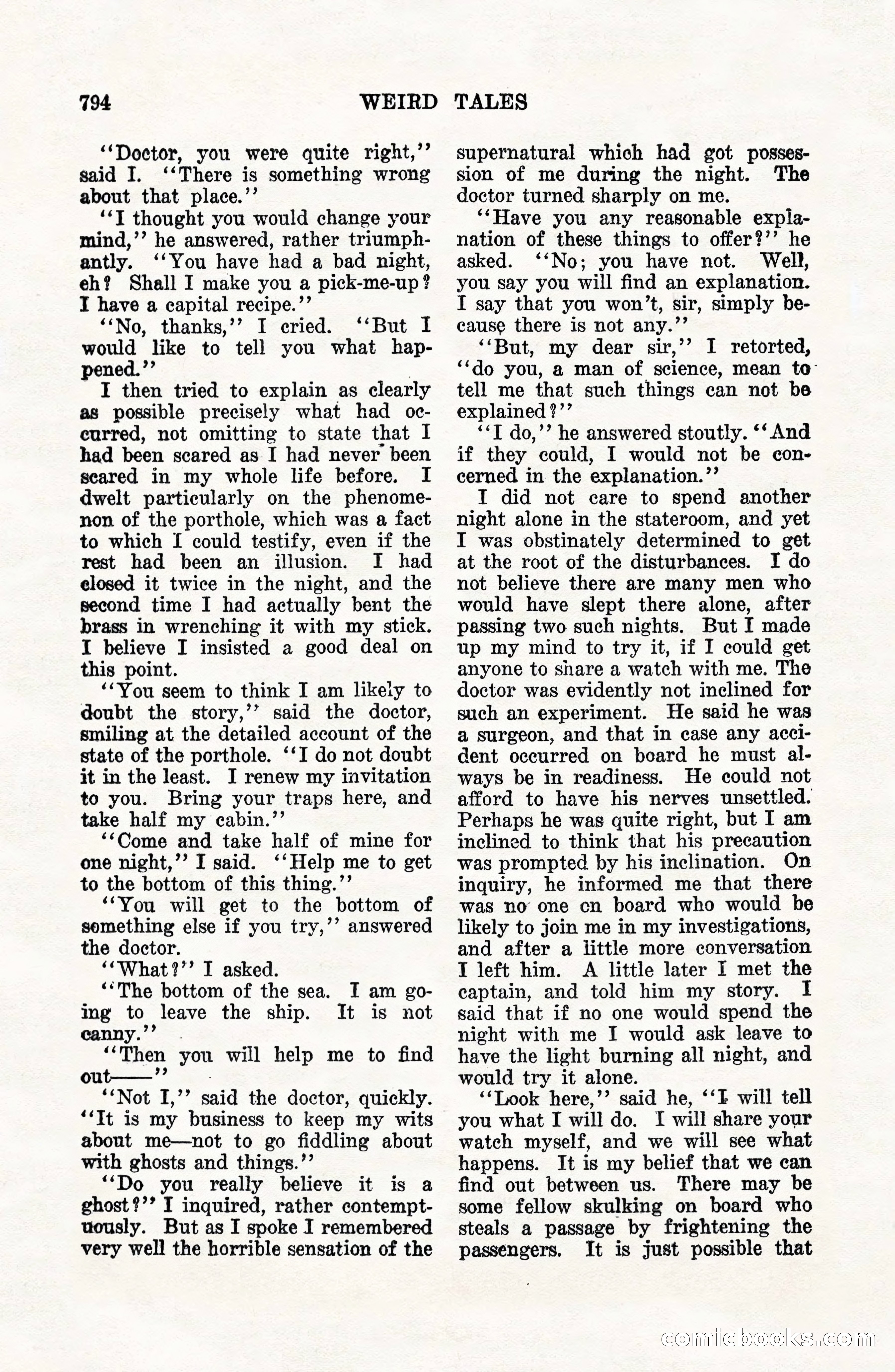 Weird Tales, Vol. VII, No. 6 — page 76 of 148
