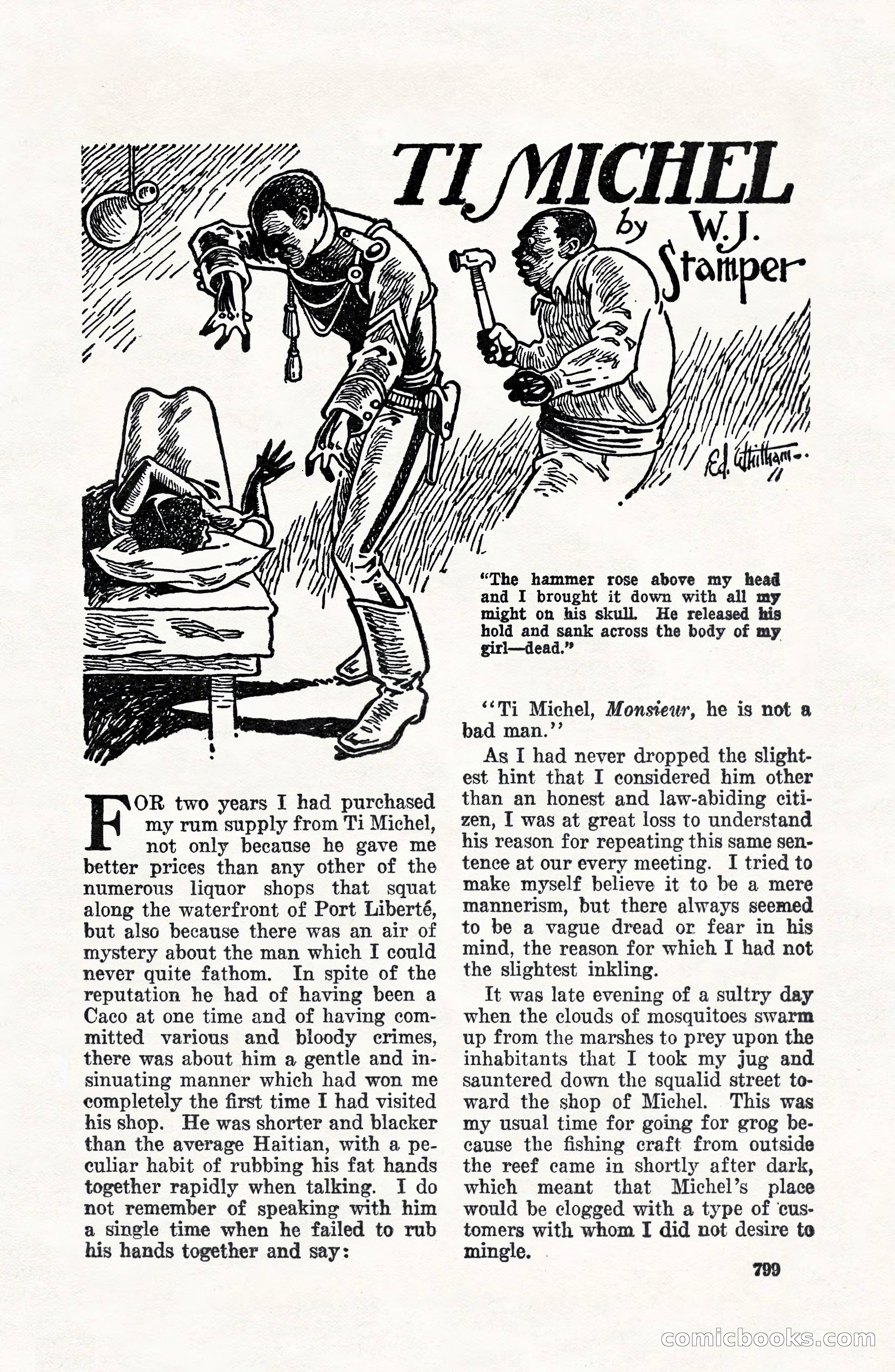 Weird Tales, Vol. VII, No. 6 — page 81 of 148