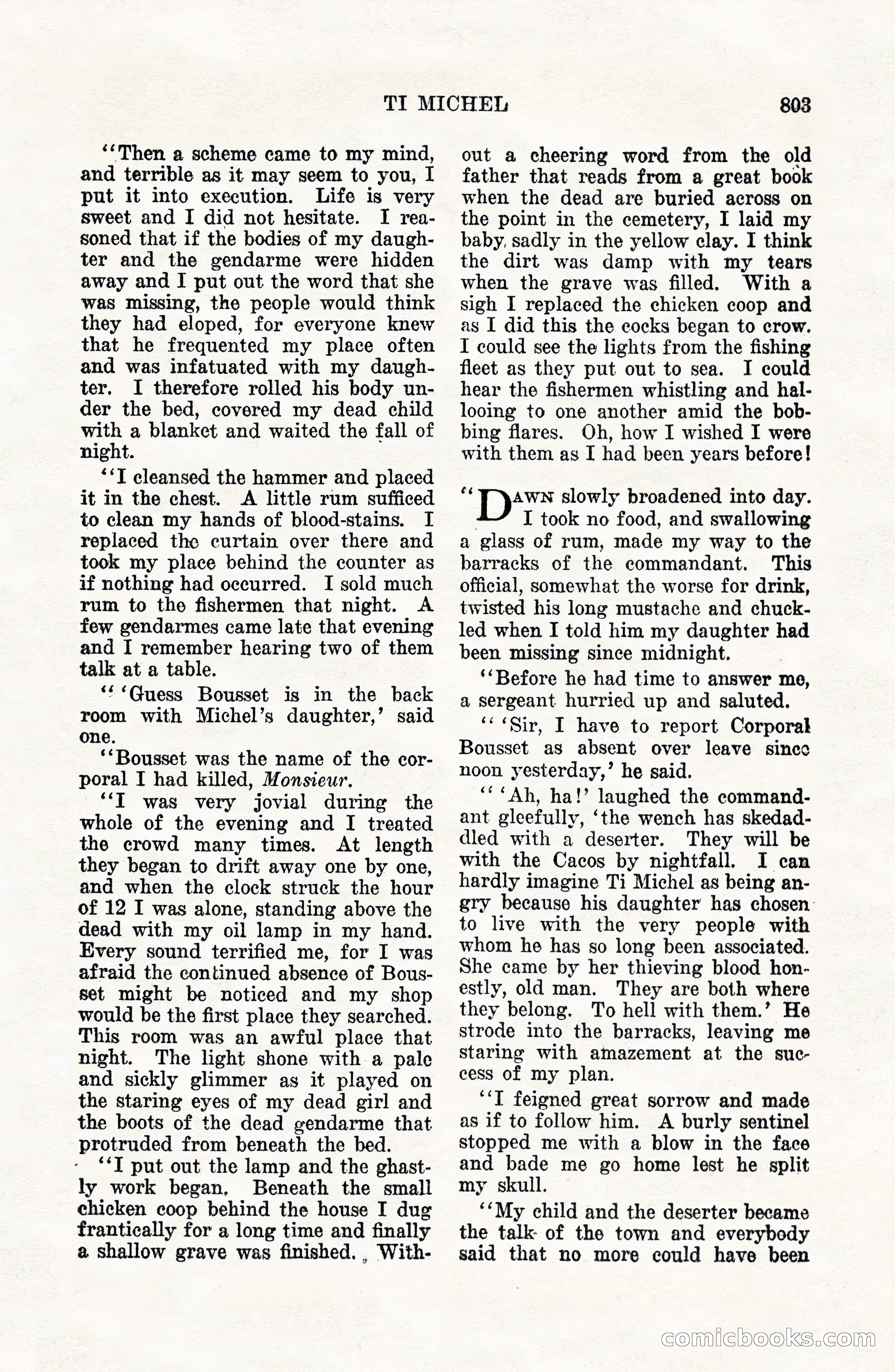 Weird Tales, Vol. VII, No. 6 — page 85 of 148