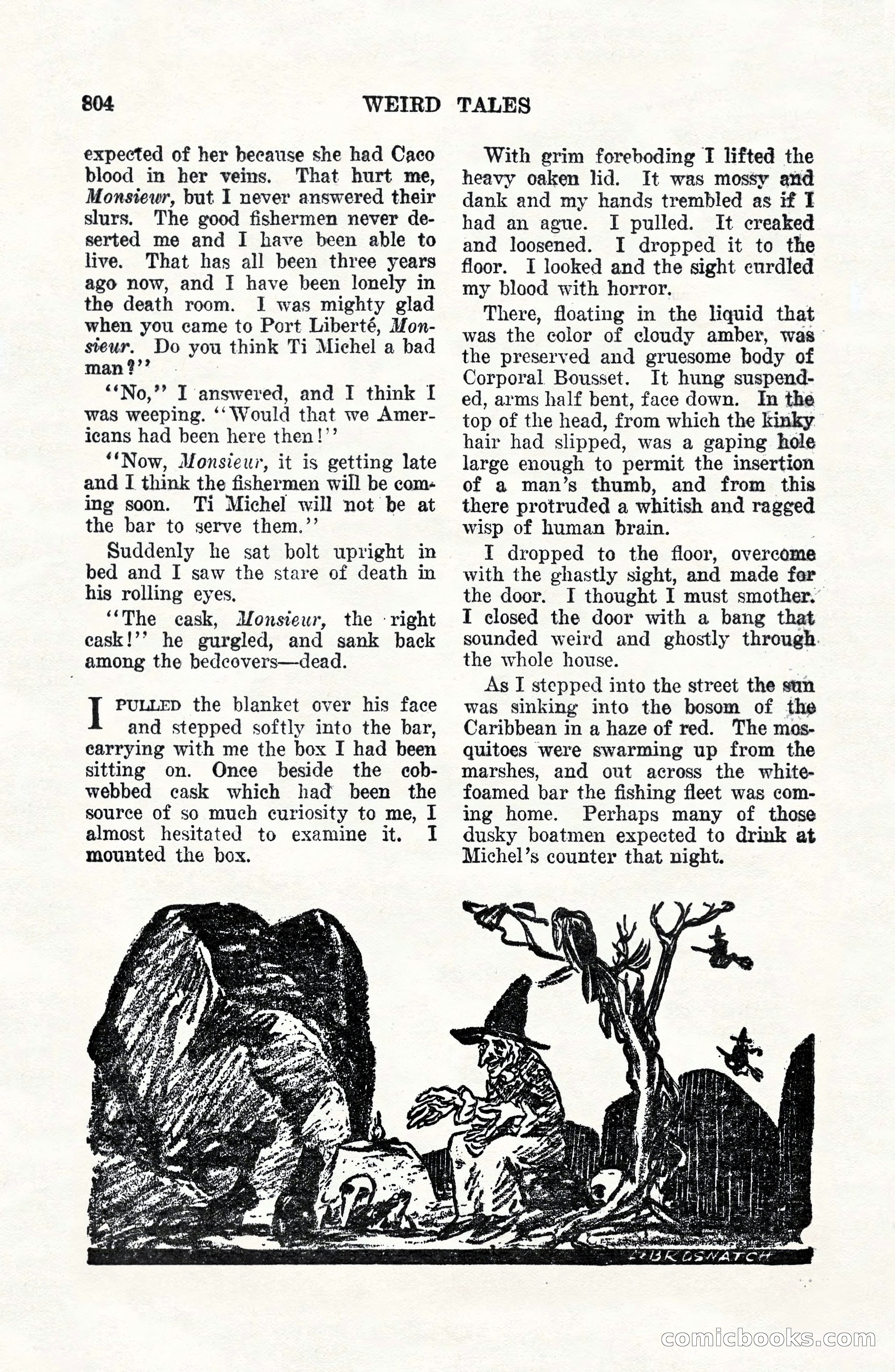 Weird Tales, Vol. VII, No. 6 — page 86 of 148