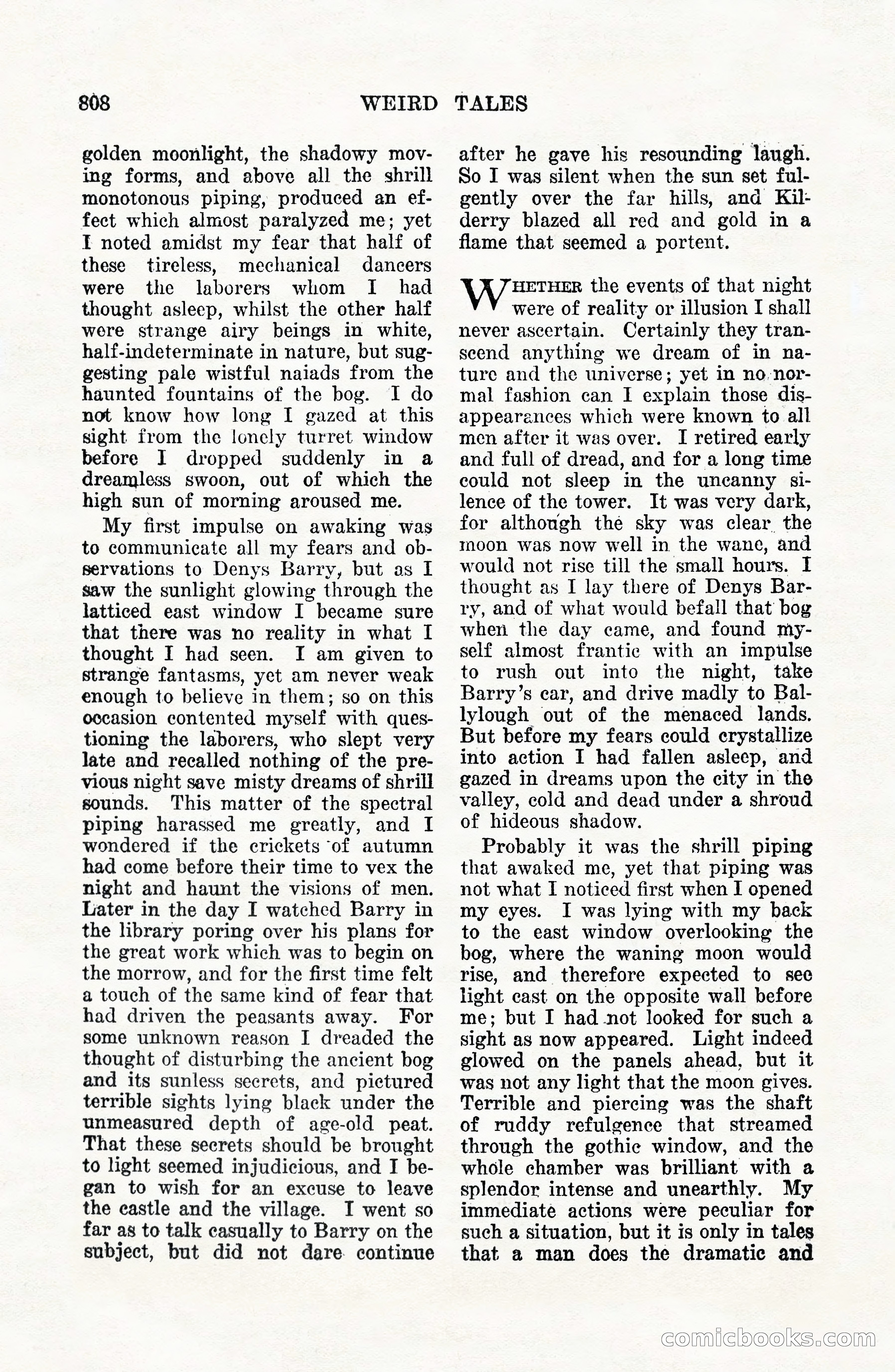 Weird Tales, Vol. VII, No. 6 — page 90 of 148
