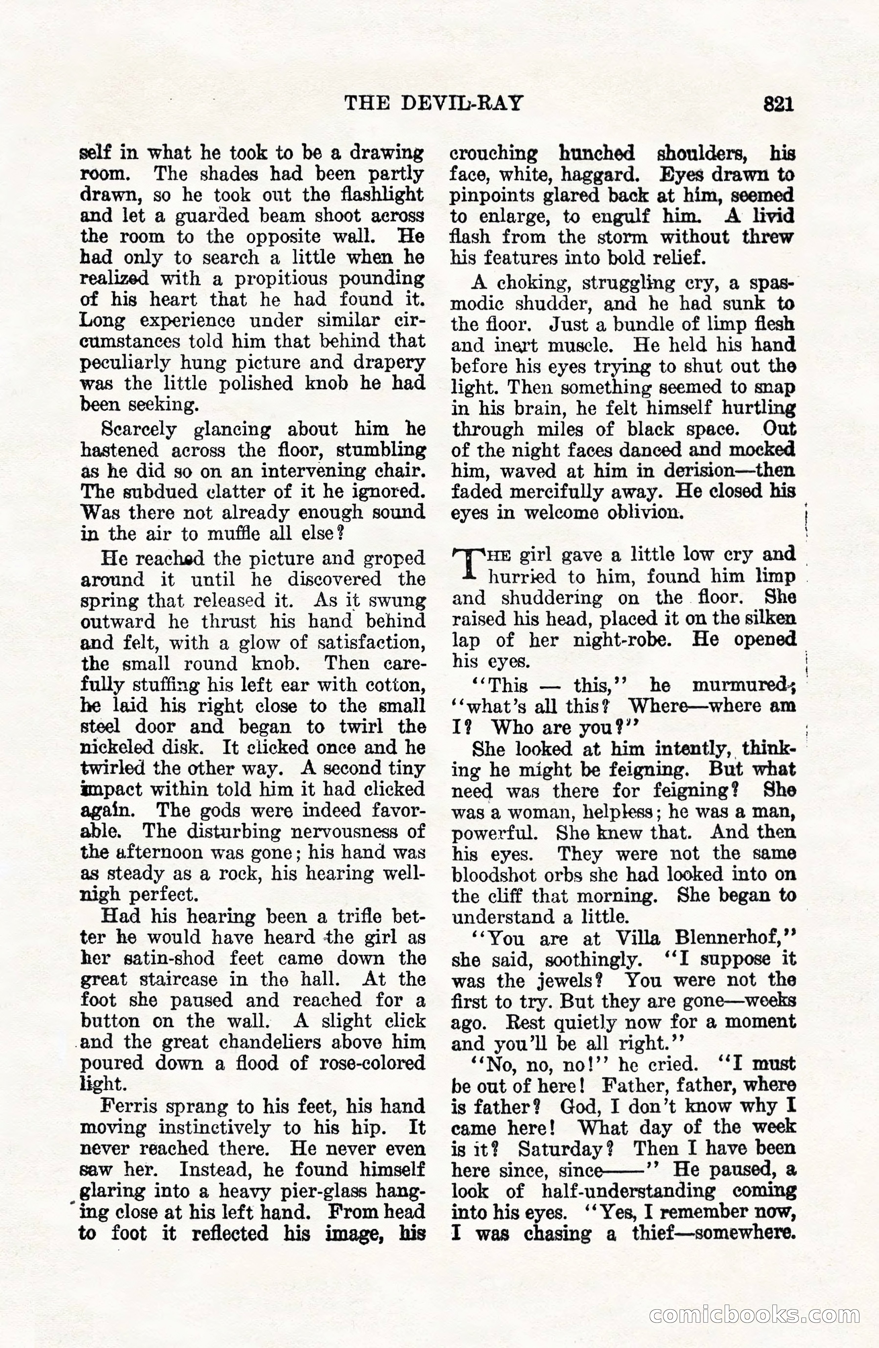 Weird Tales, Vol. VII, No. 6 — page 103 of 148