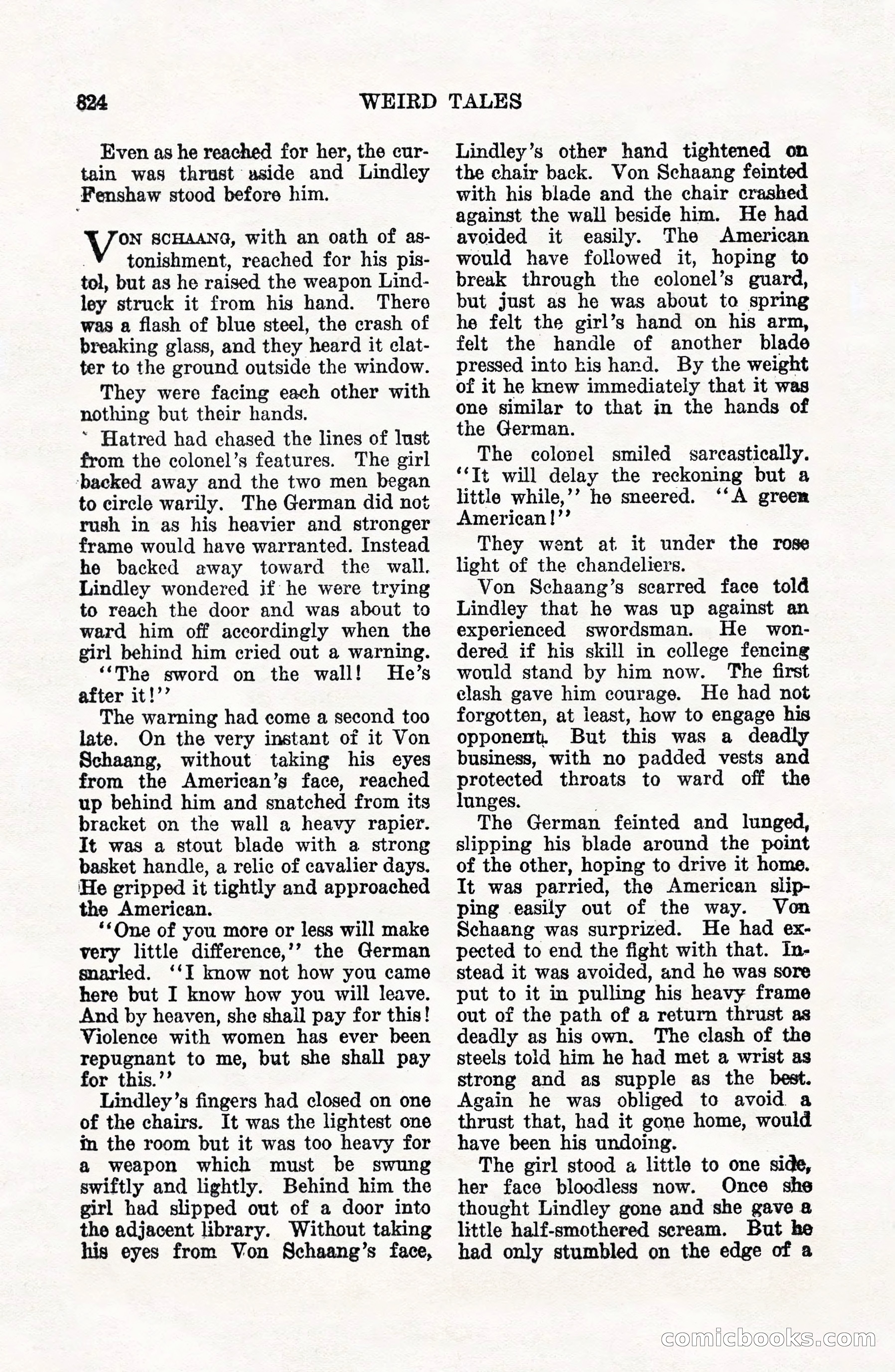 Weird Tales, Vol. VII, No. 6 — page 106 of 148