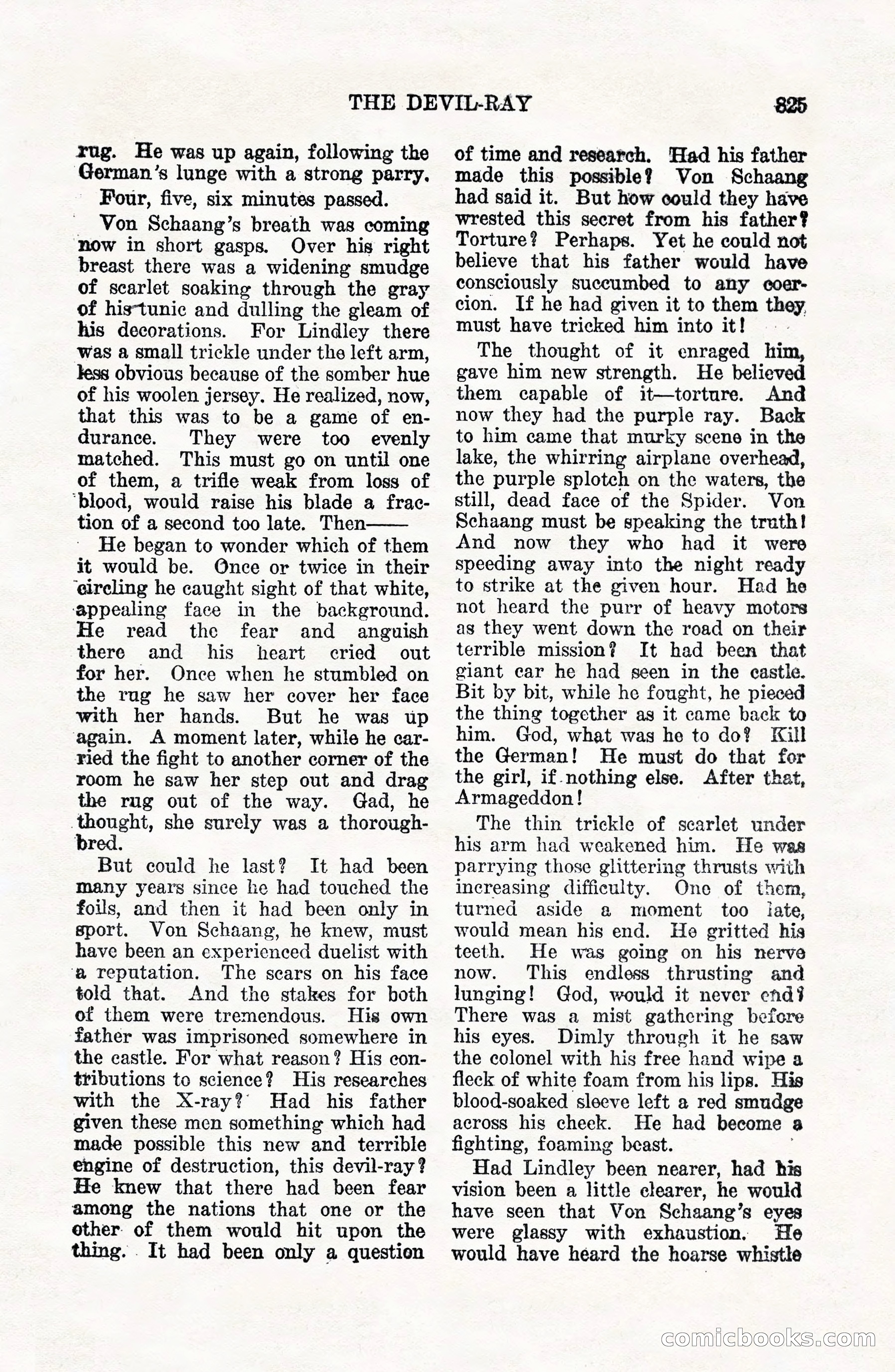 Weird Tales, Vol. VII, No. 6 — page 107 of 148