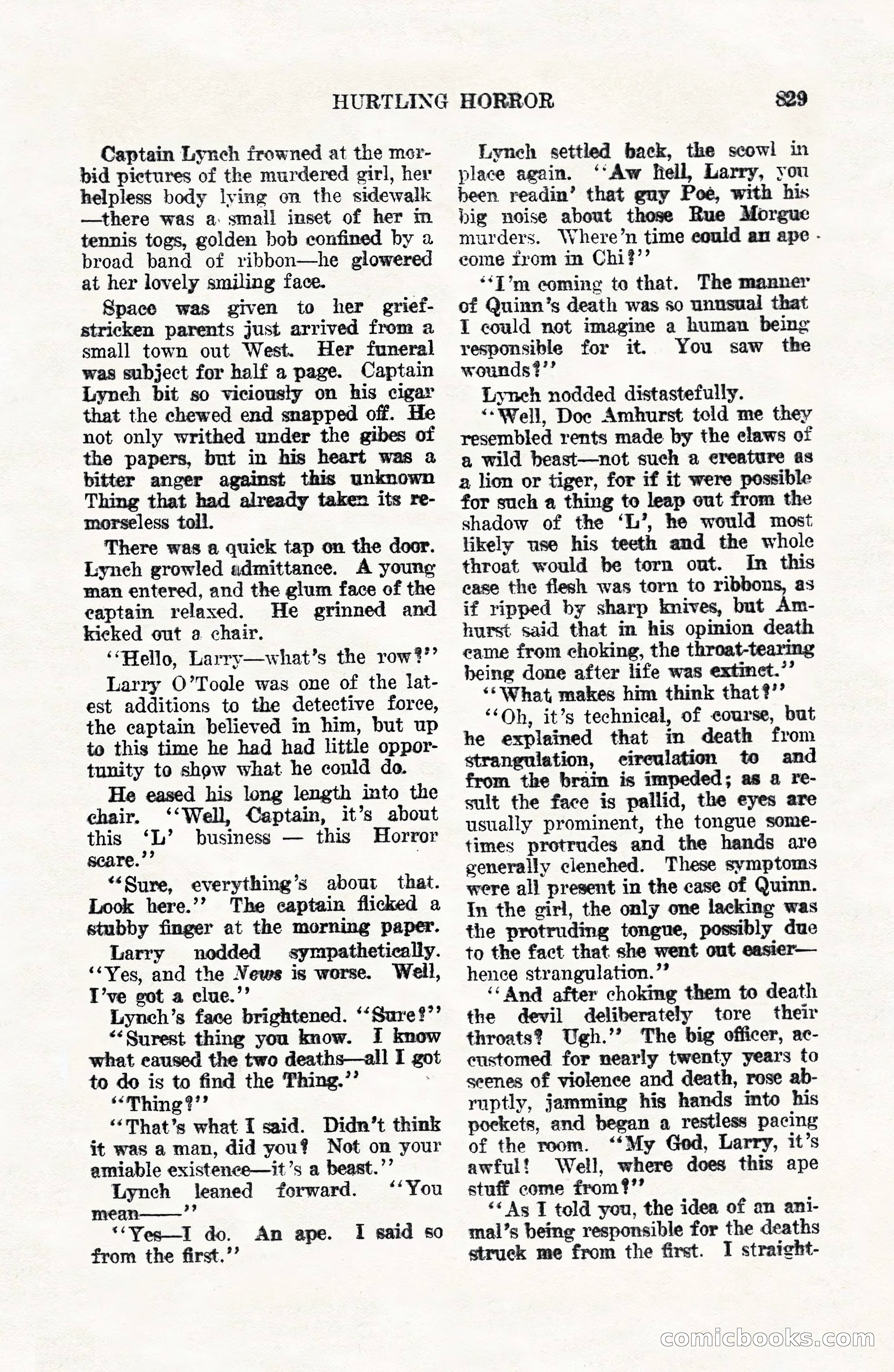 Weird Tales, Vol. VII, No. 6 — page 111 of 148