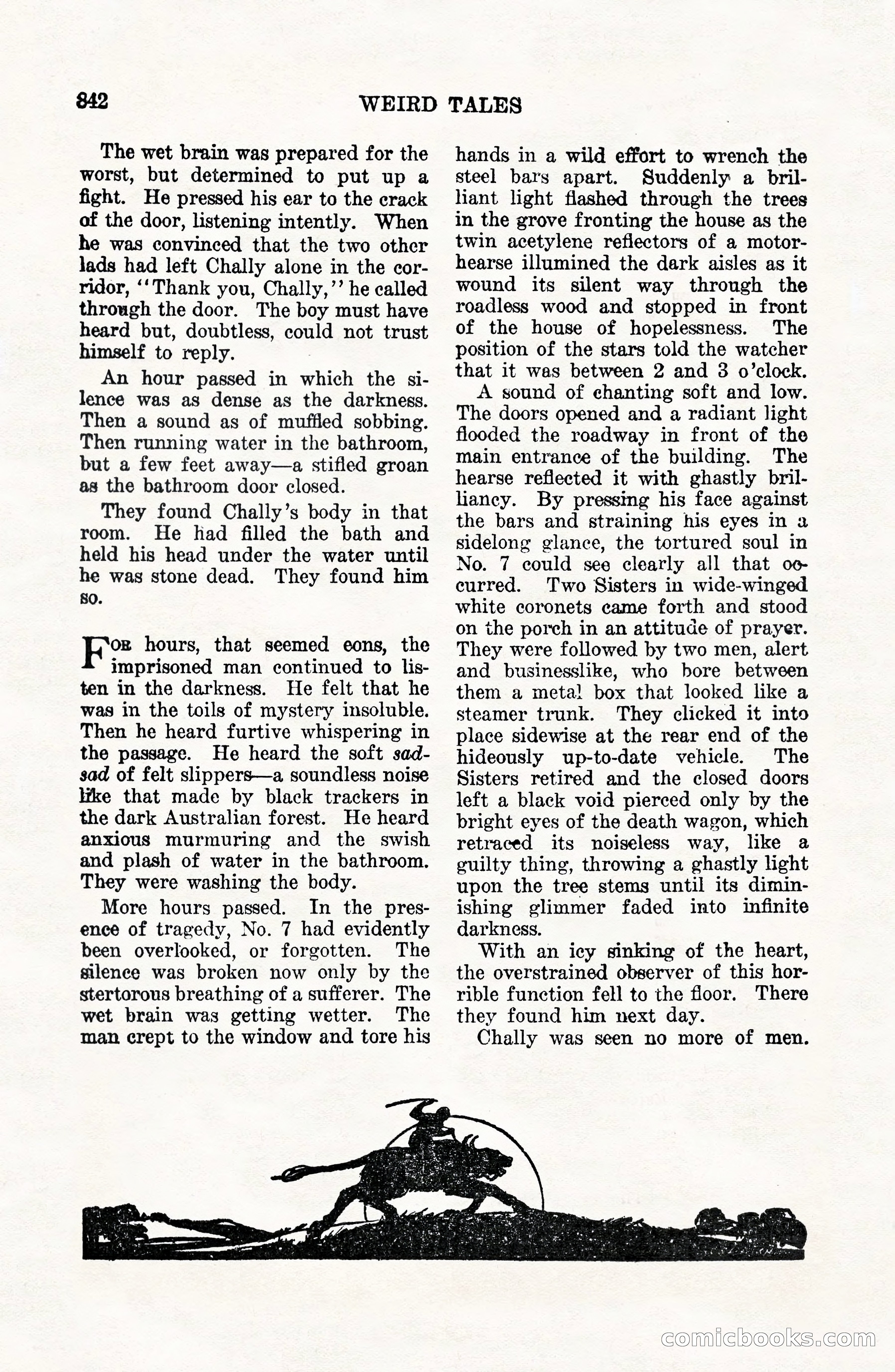 Weird Tales, Vol. VII, No. 6 — page 124 of 148