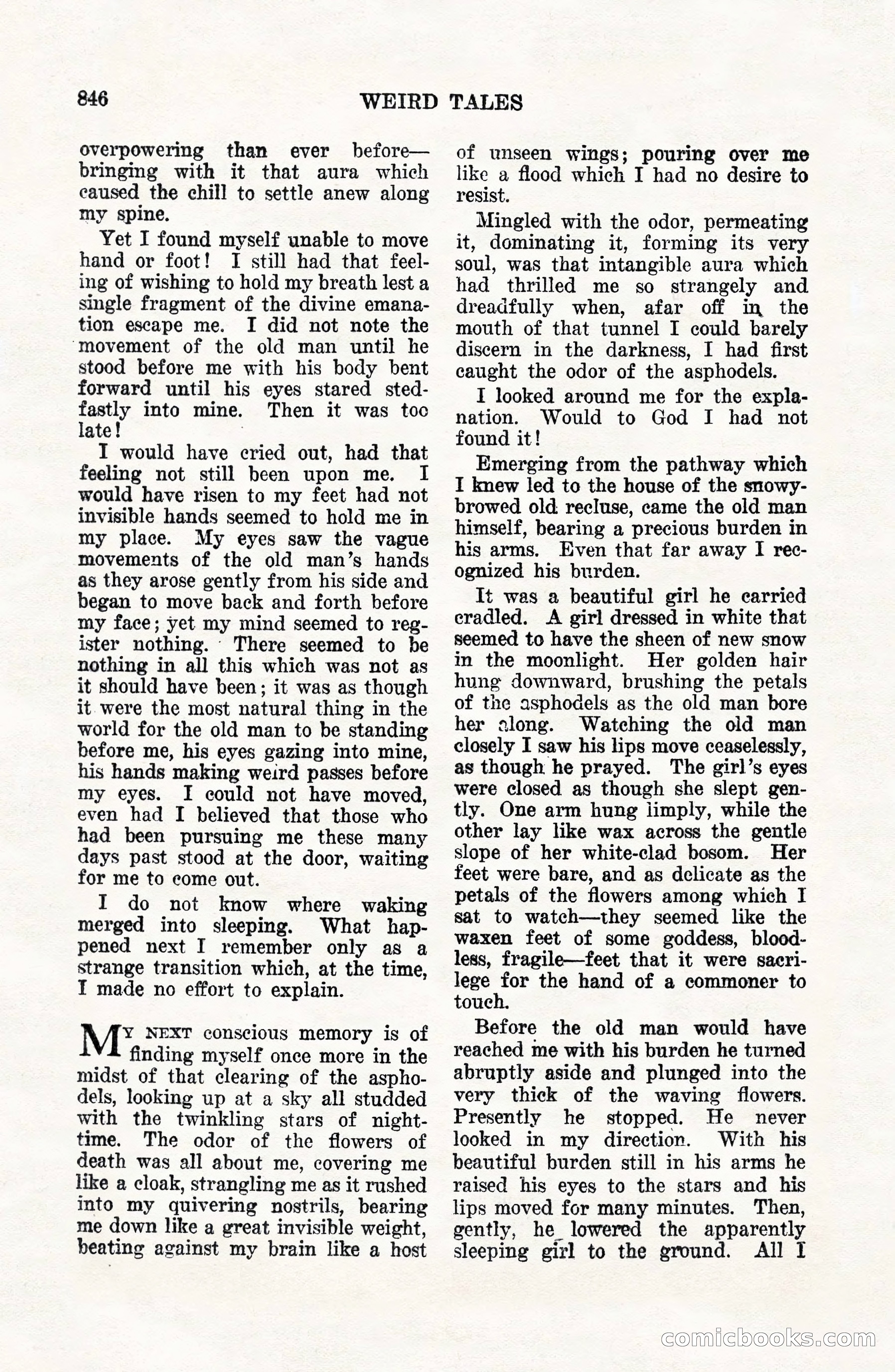 Weird Tales, Vol. VII, No. 6 — page 128 of 148