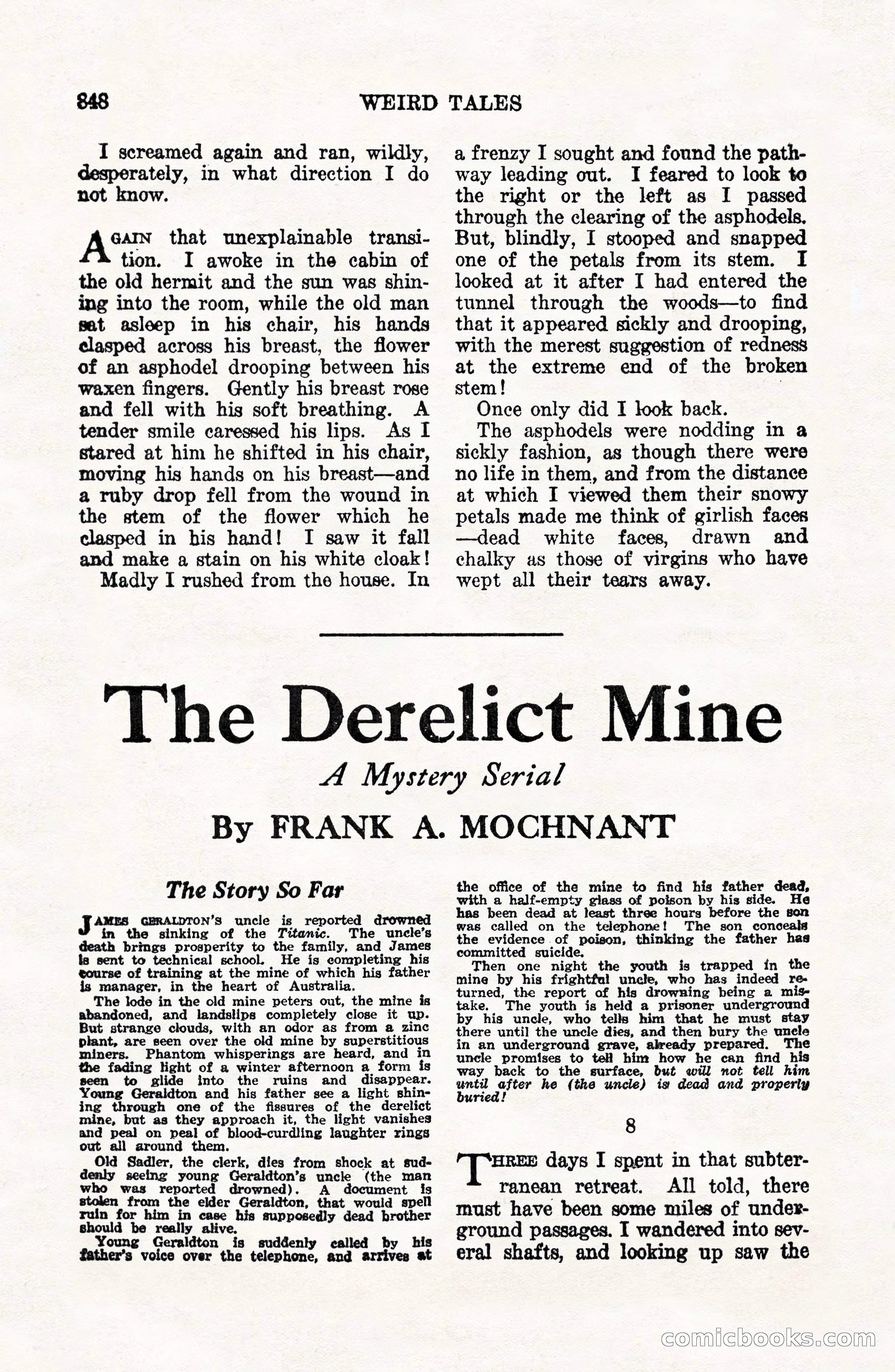Weird Tales, Vol. VII, No. 6 — page 130 of 148