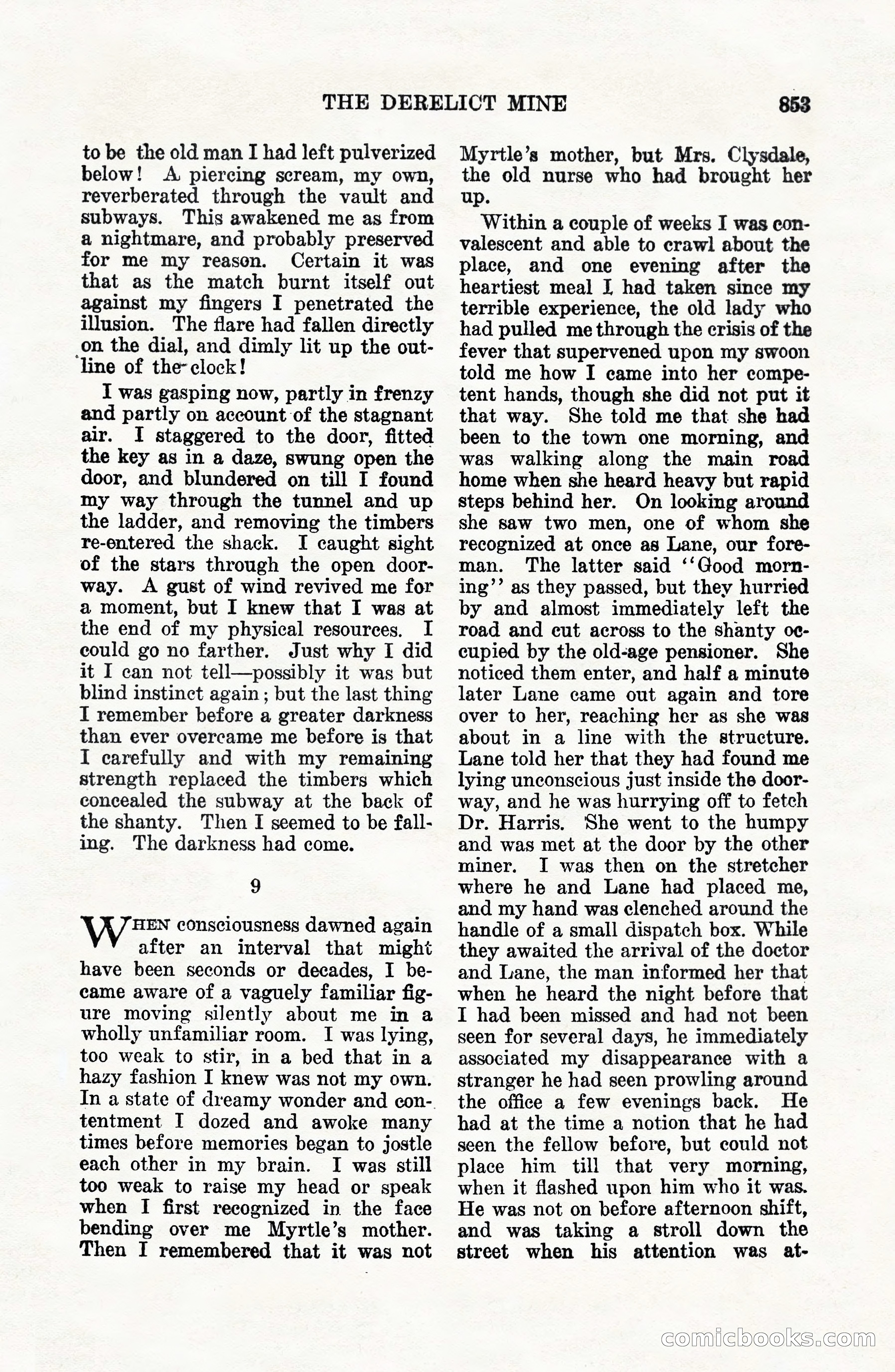 Weird Tales, Vol. VII, No. 6 — page 135 of 148