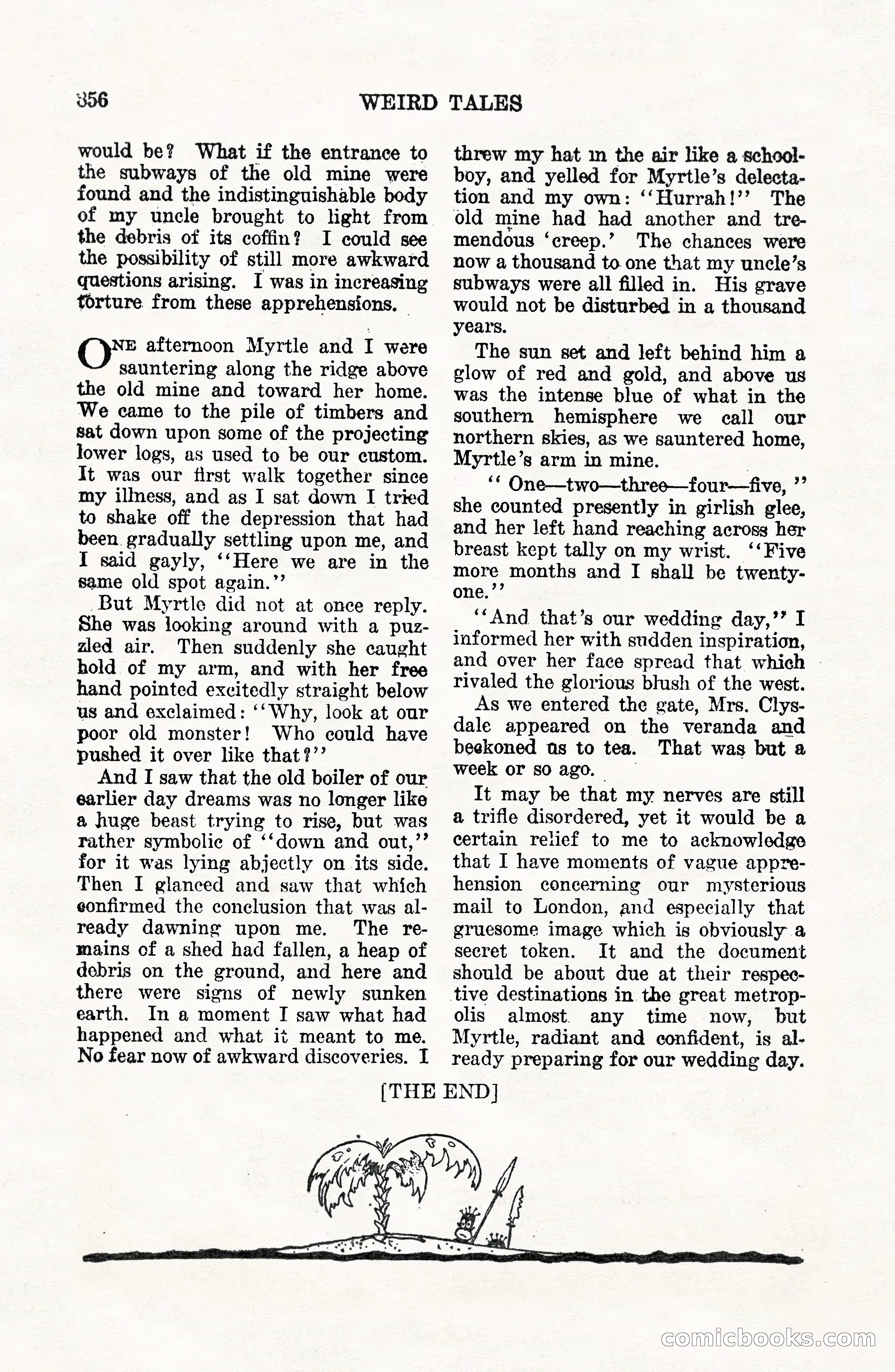 Weird Tales, Vol. VII, No. 6 — page 138 of 148