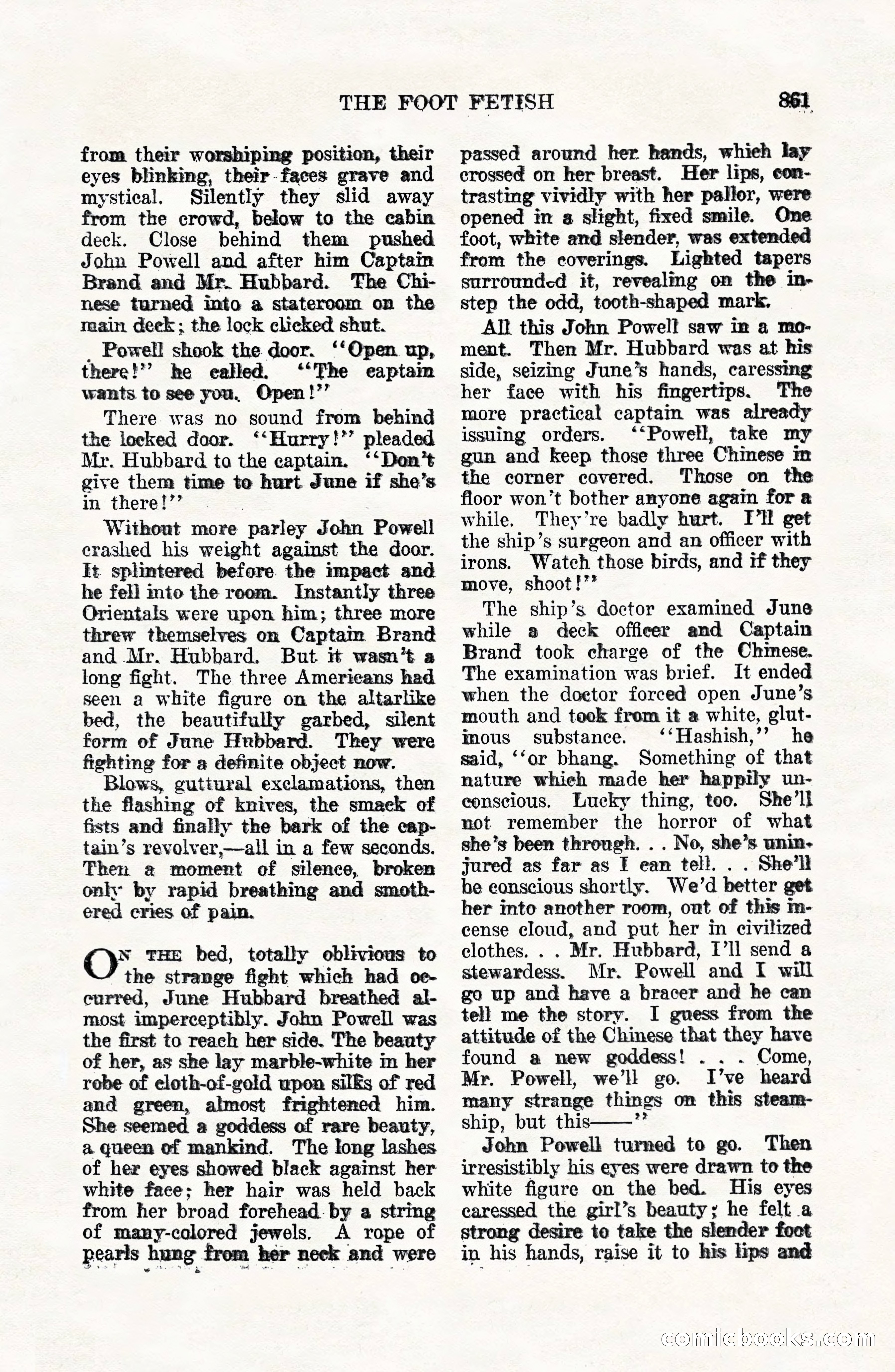 Weird Tales, Vol. VII, No. 6 — page 143 of 148