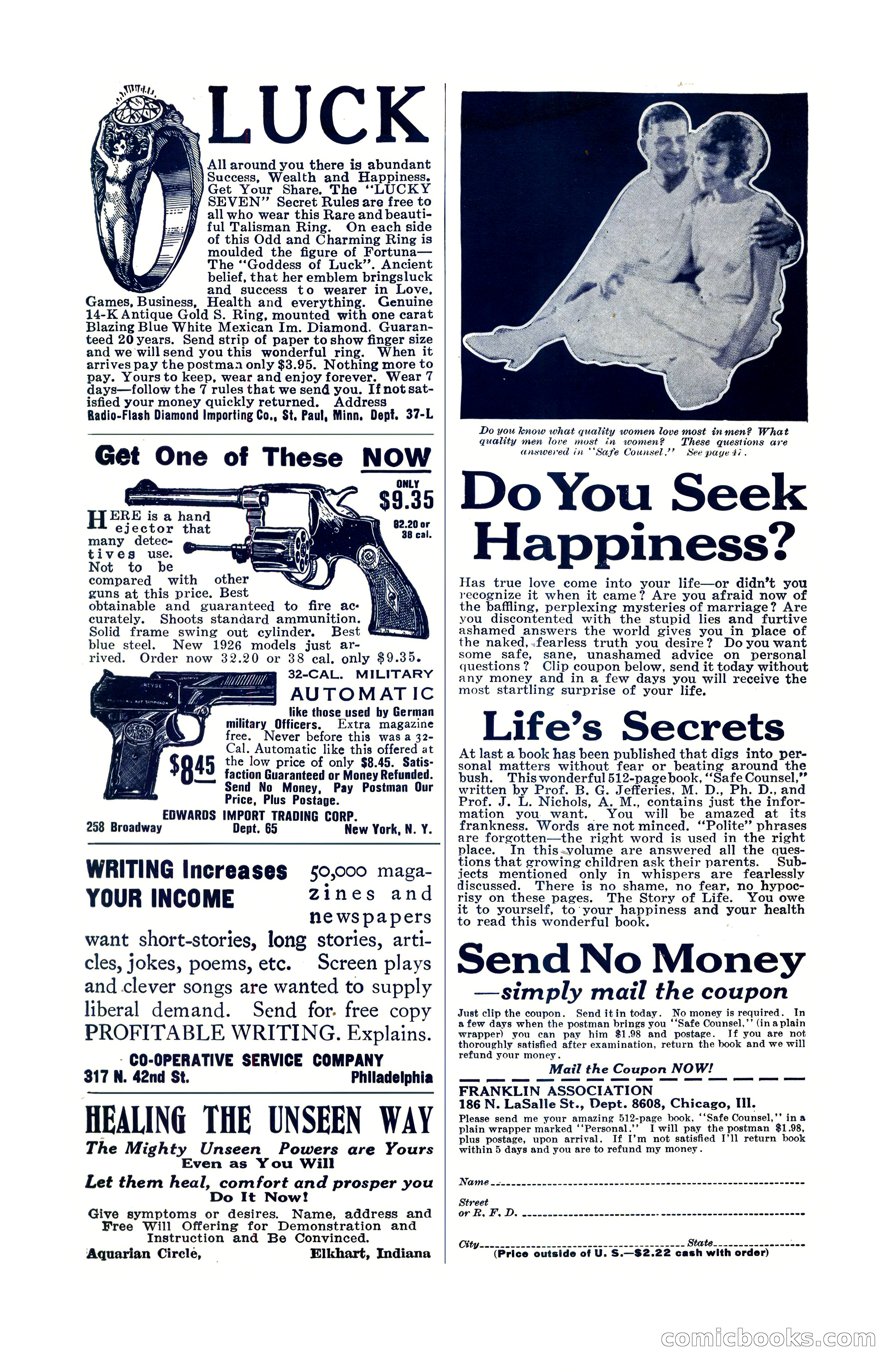 Weird Tales, Vol. VII, No. 6 — page 147 of 148