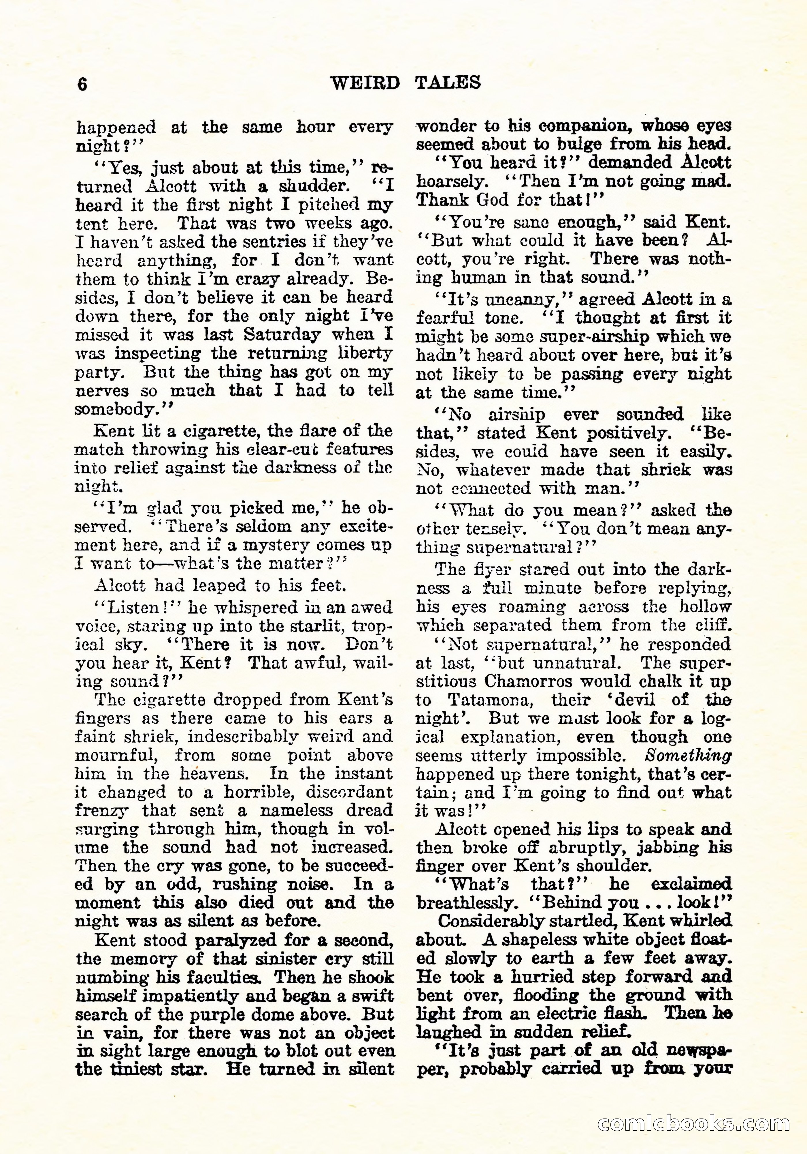 Weird Tales, July 1926 — page 7 of 146