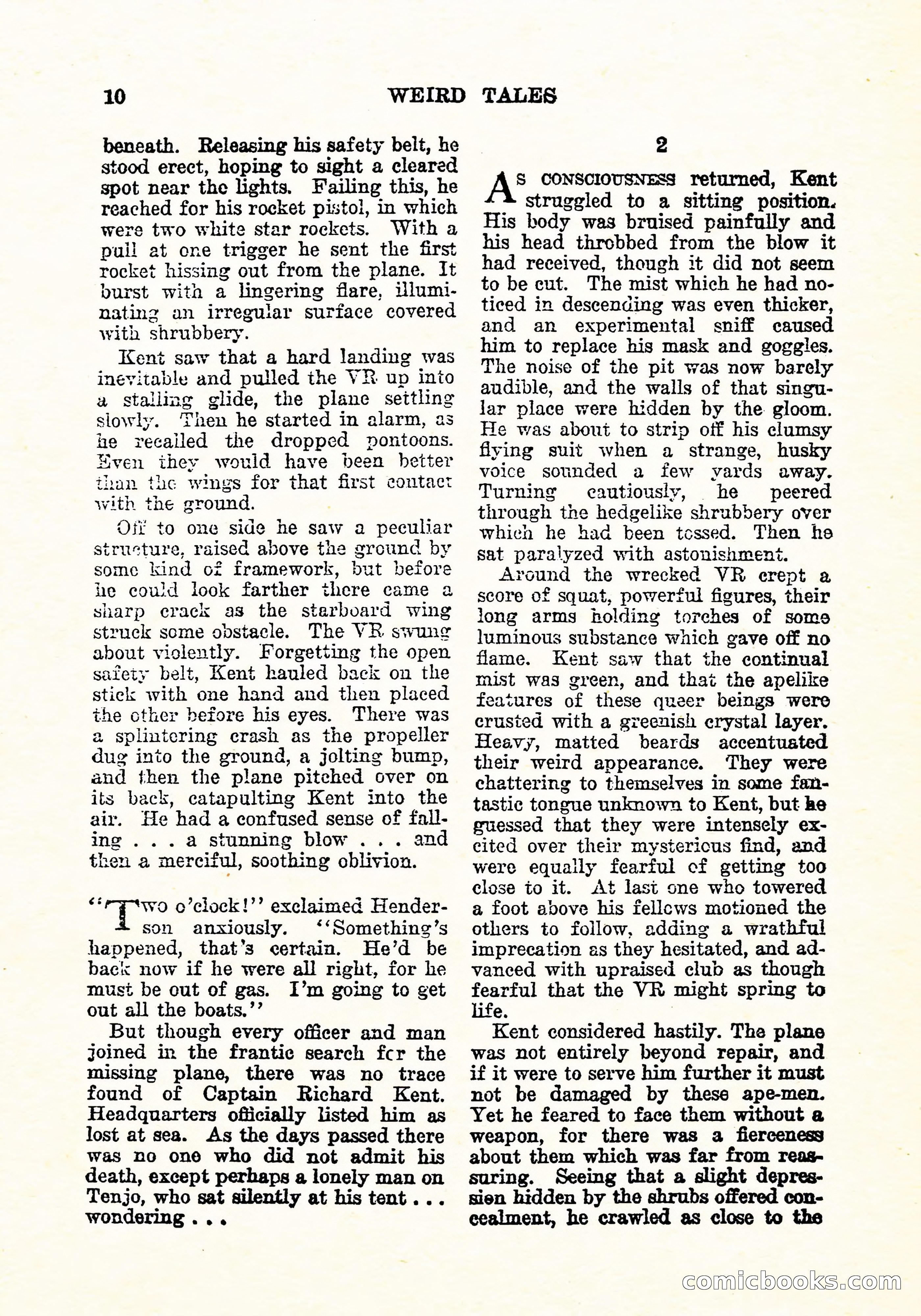 Weird Tales, July 1926 — page 11 of 146