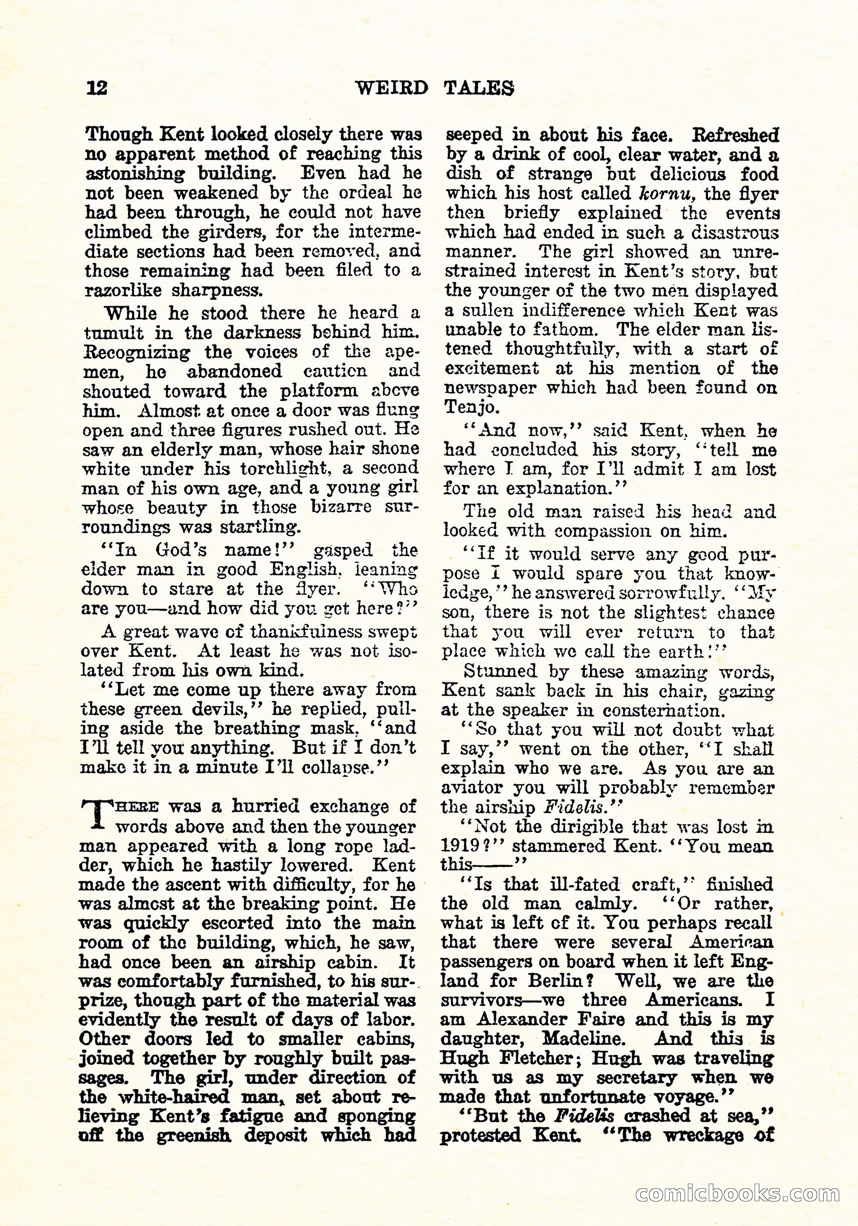 Weird Tales, July 1926 — page 13 of 146