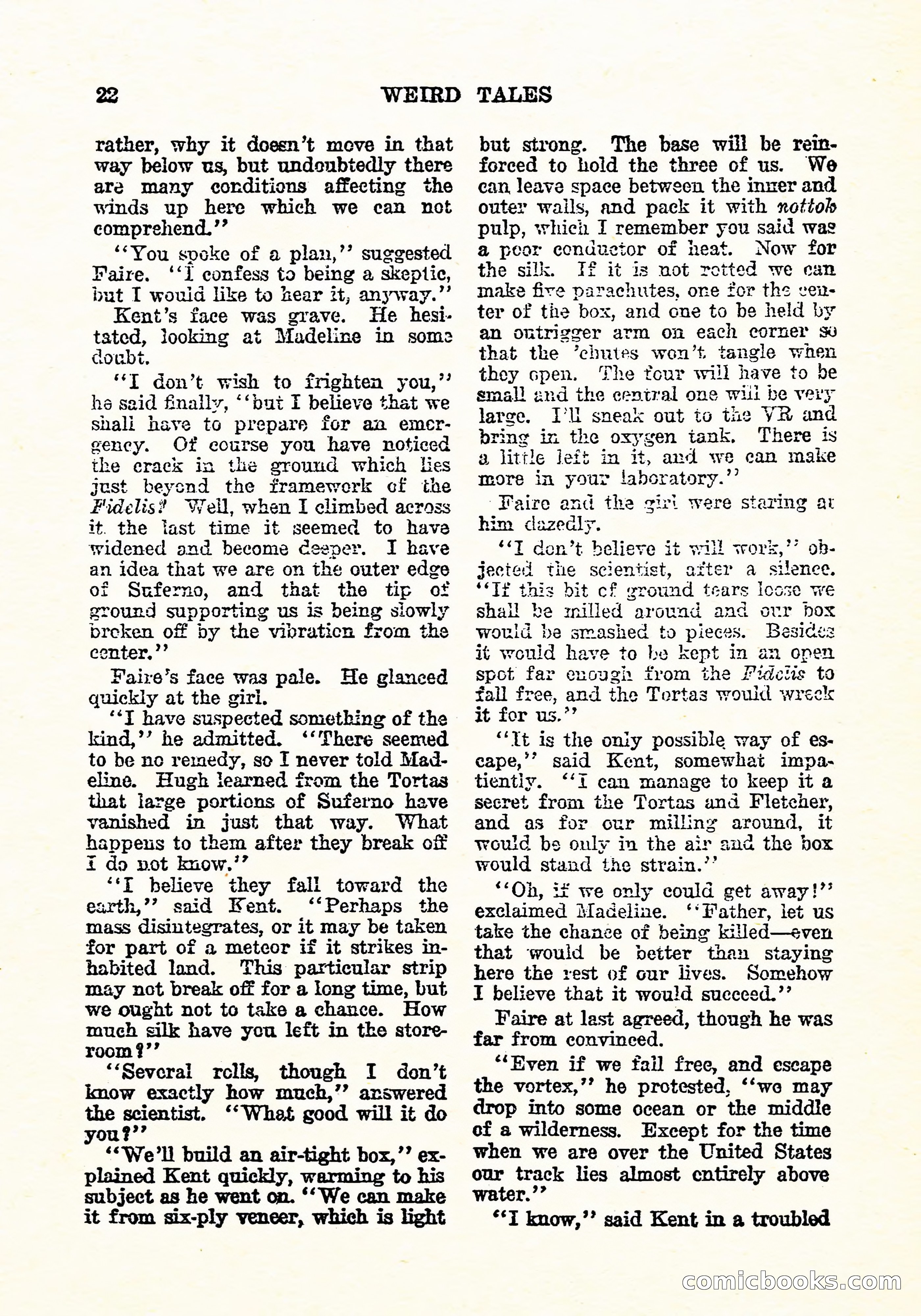 Weird Tales, July 1926 — page 23 of 146